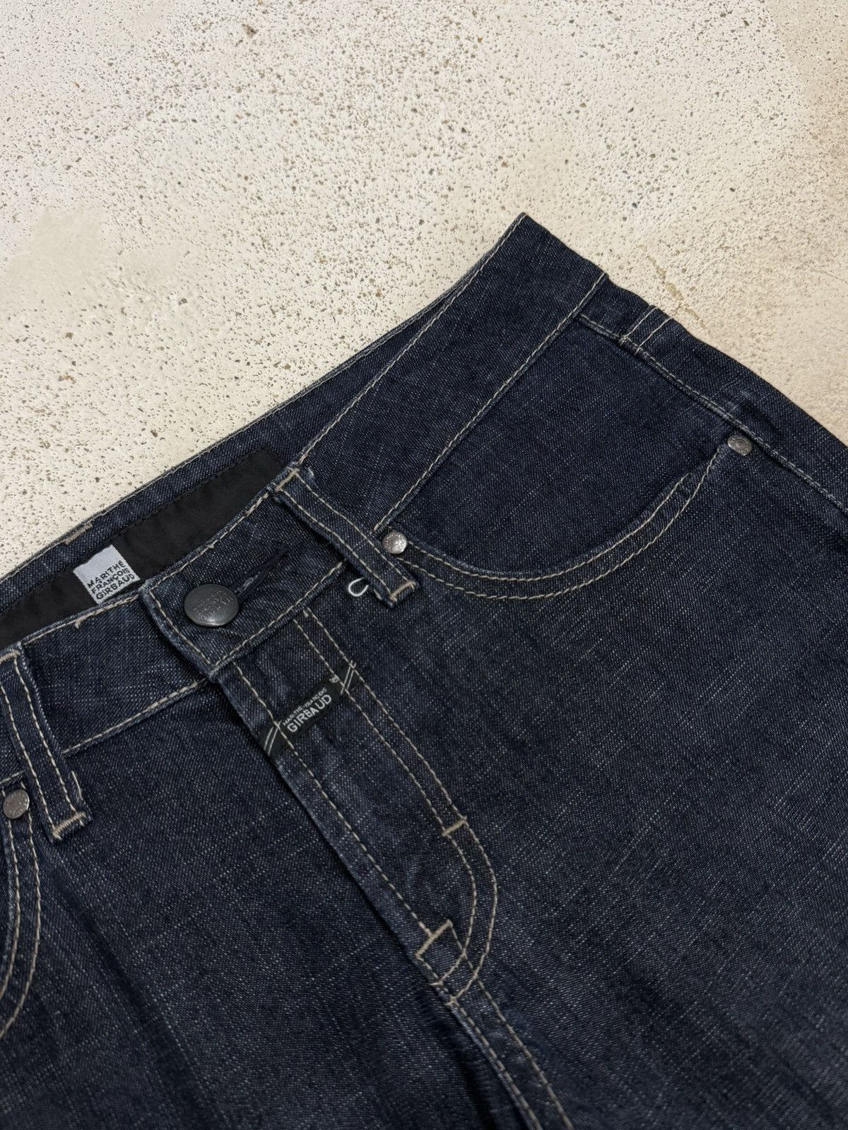 Marithe + Francois Girbaud Dark Flare Marithe Francois Girbaud Denim Pants Size US 28 / EU 44 - 5 Thumbnail