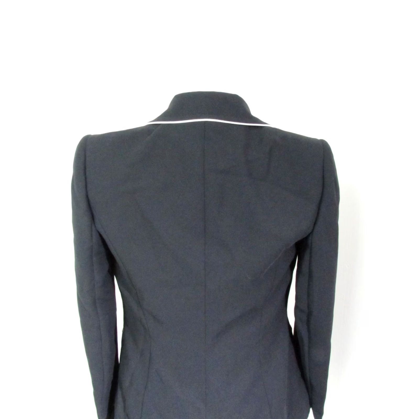 Vintage TAHARI Women's Black Blazer Jacket Size 4 RITA Size S / US 4 / IT 40 - 5 Thumbnail