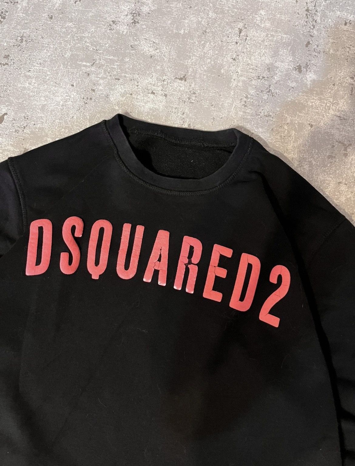 Dsquared2 HOODIE DSQUARED2 Y2K VINTAGE STREETWEAR BIG LOGO Size US XL / EU 56 / 4 - 3 Thumbnail