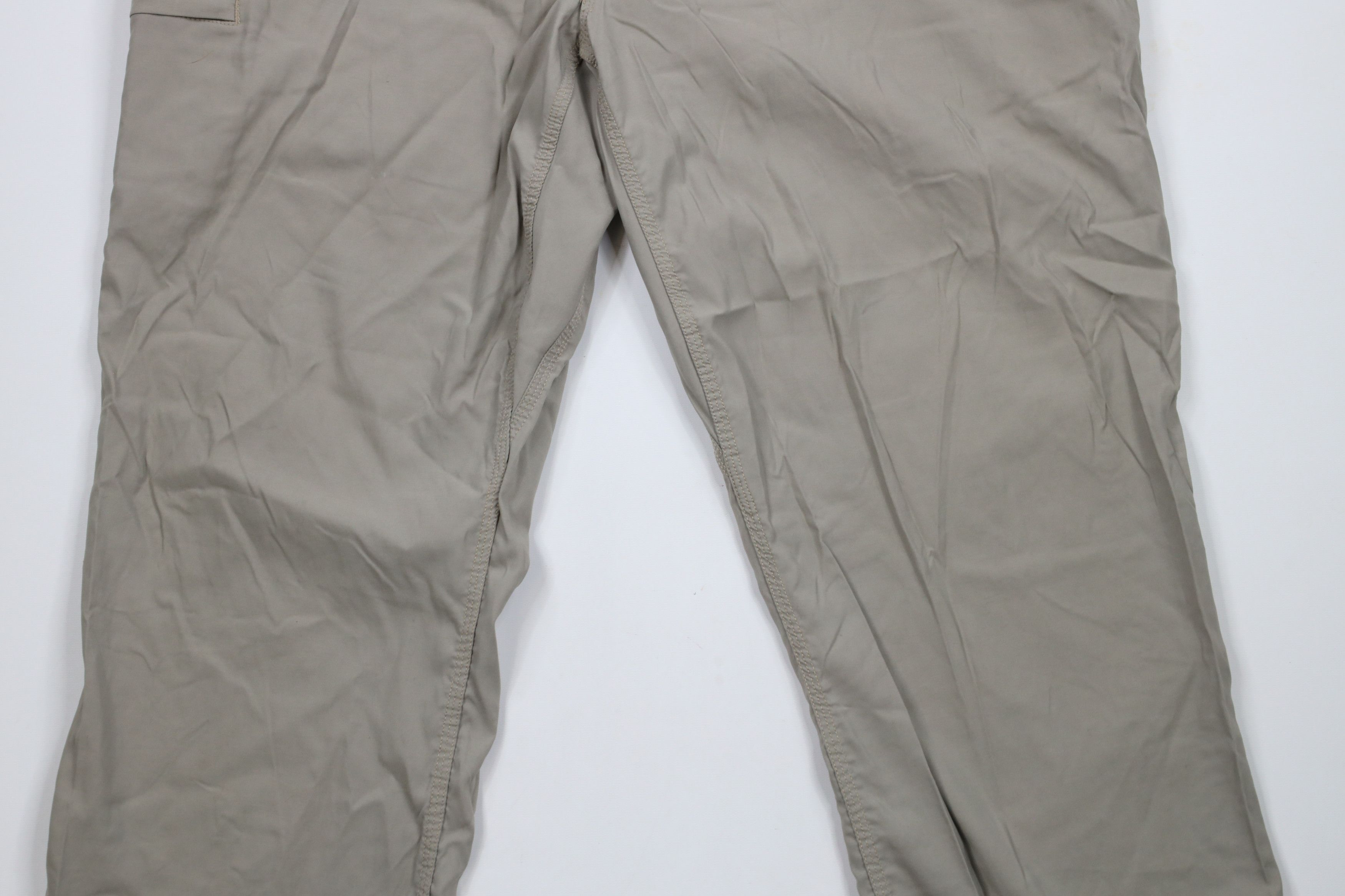 Duluth Trading Company × Vintage Duluth Trading Co Fit Dry On the Fly Wide Leg Pants Beige Size US 42 / EU 58 - 3 Thumbnail