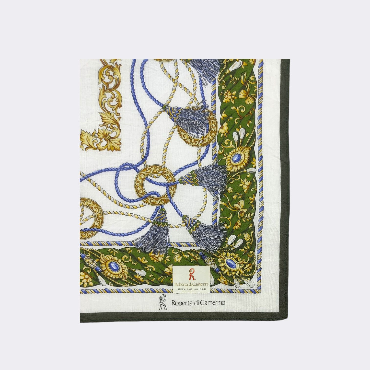 Roberta di Camerino Vintage Roberta di Camerino Handkerchief Neckerchief H202M Size ONE SIZE - 3 Thumbnail