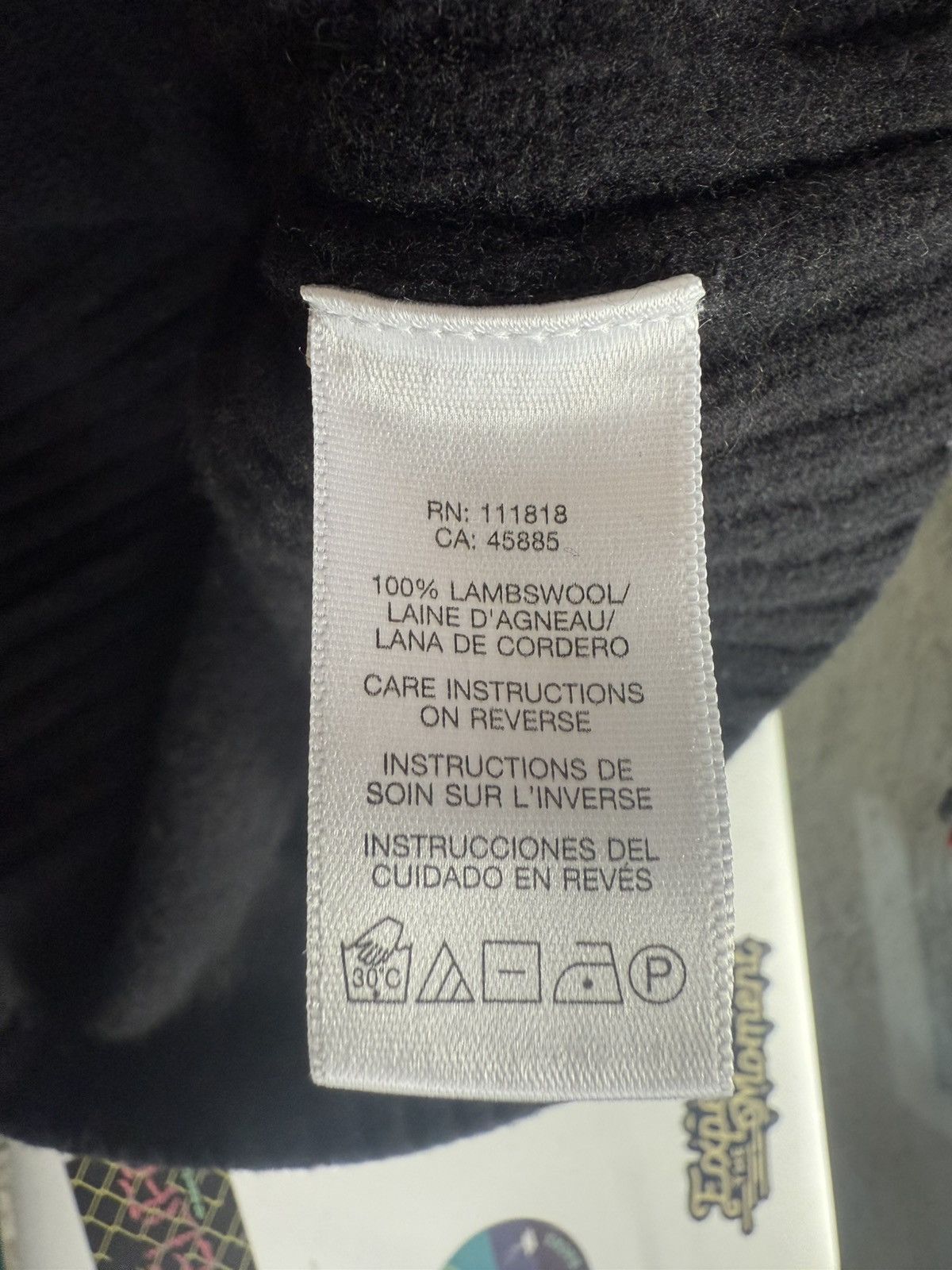 Michael Kors Vintage Black Wool Quarter Zip by Michael Kors Size US M / EU 48-50 / 2 - 6 Thumbnail