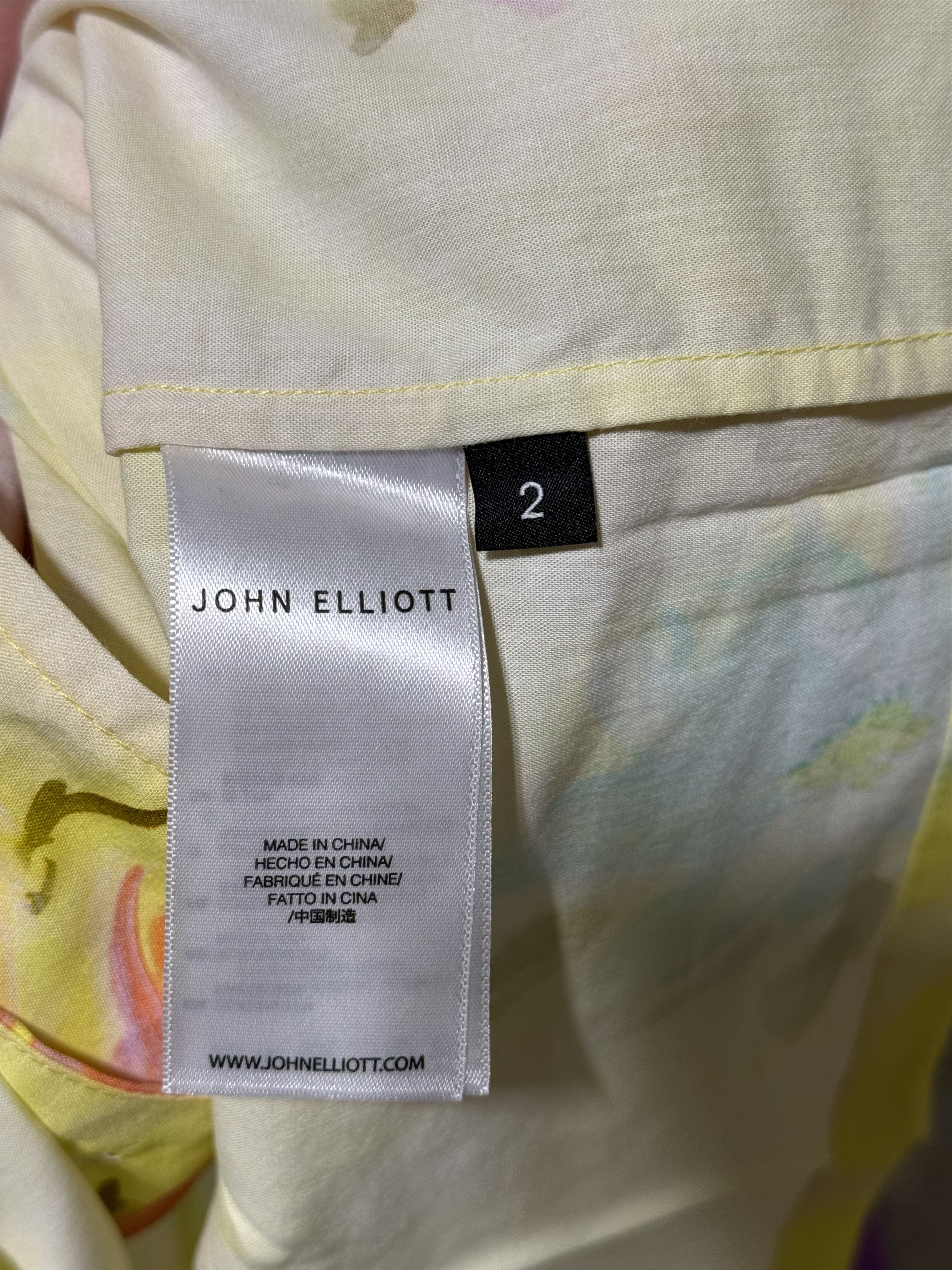John Elliott John Elliott Camp Shirt 'Twisted Sun' Size US M / EU 48-50 / 2 - 3 Thumbnail