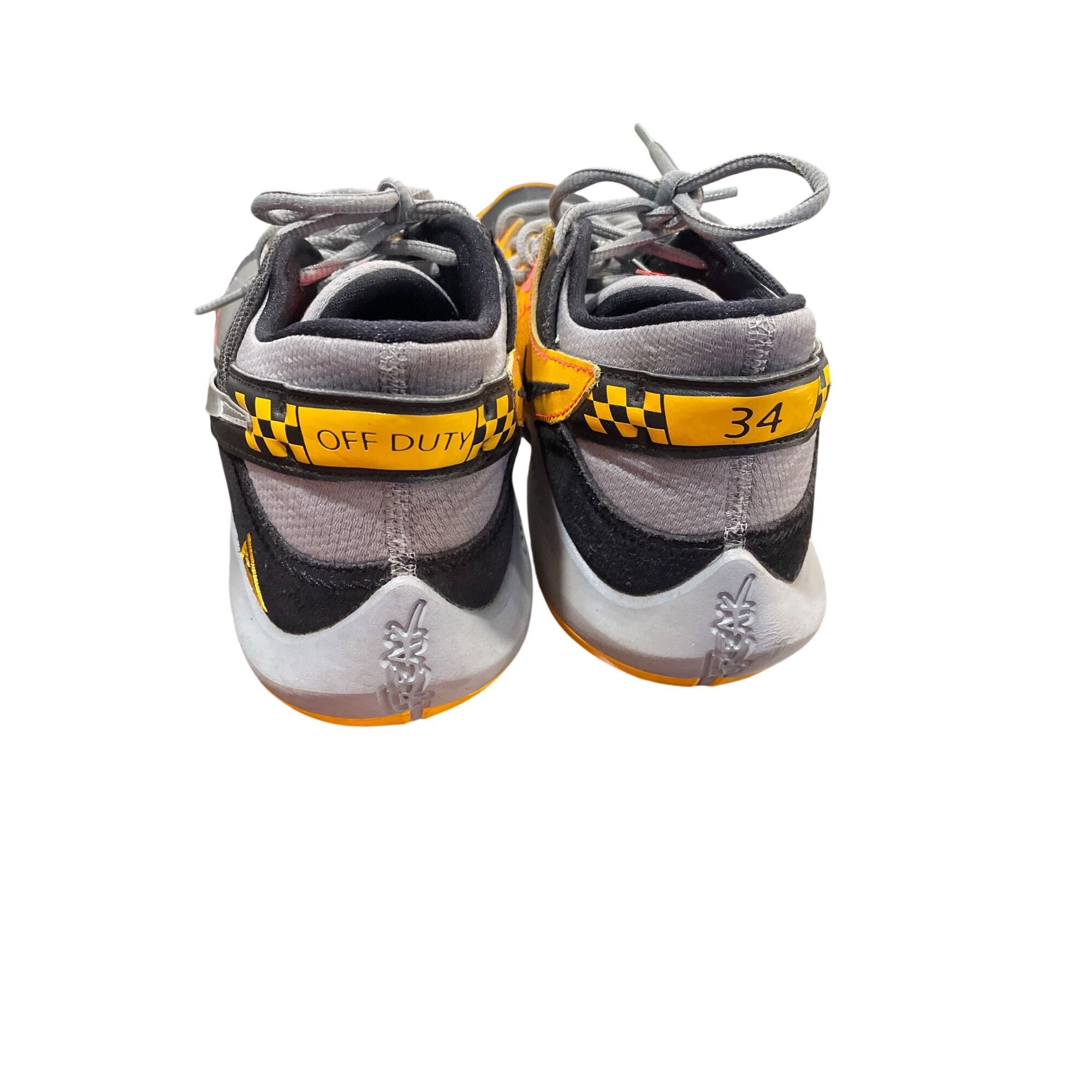 Nike Nike Zoom freak 2 taxi black silver leather mid BB sneakers Size US 10 / EU 43 - 11 Thumbnail
