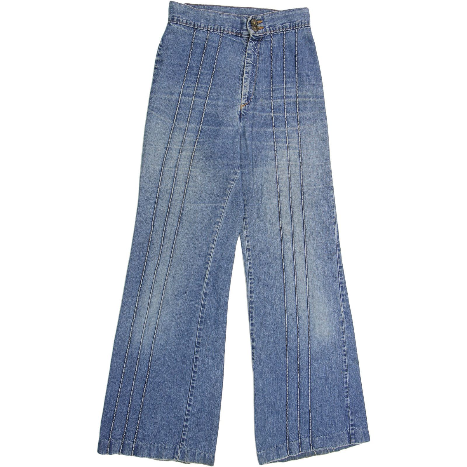 Levi's Vintage Levi's Orange Tab Flare Bell Bottom Jeans W28 L31 Size 28" / US 6 / IT 42 - 7 Thumbnail