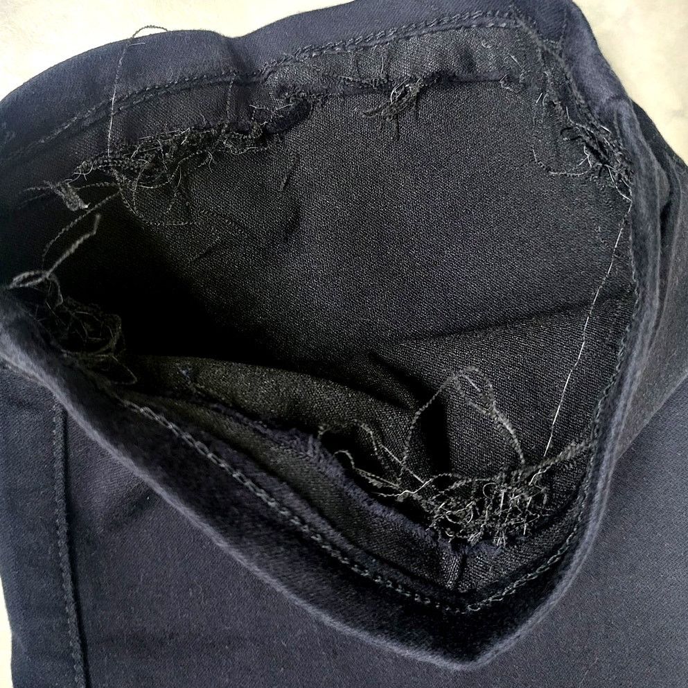 Express Express Black Wash Stretch Skyscraper Mid Rise - 16L Size 38" / US 16 / IT 52 - 7 Thumbnail