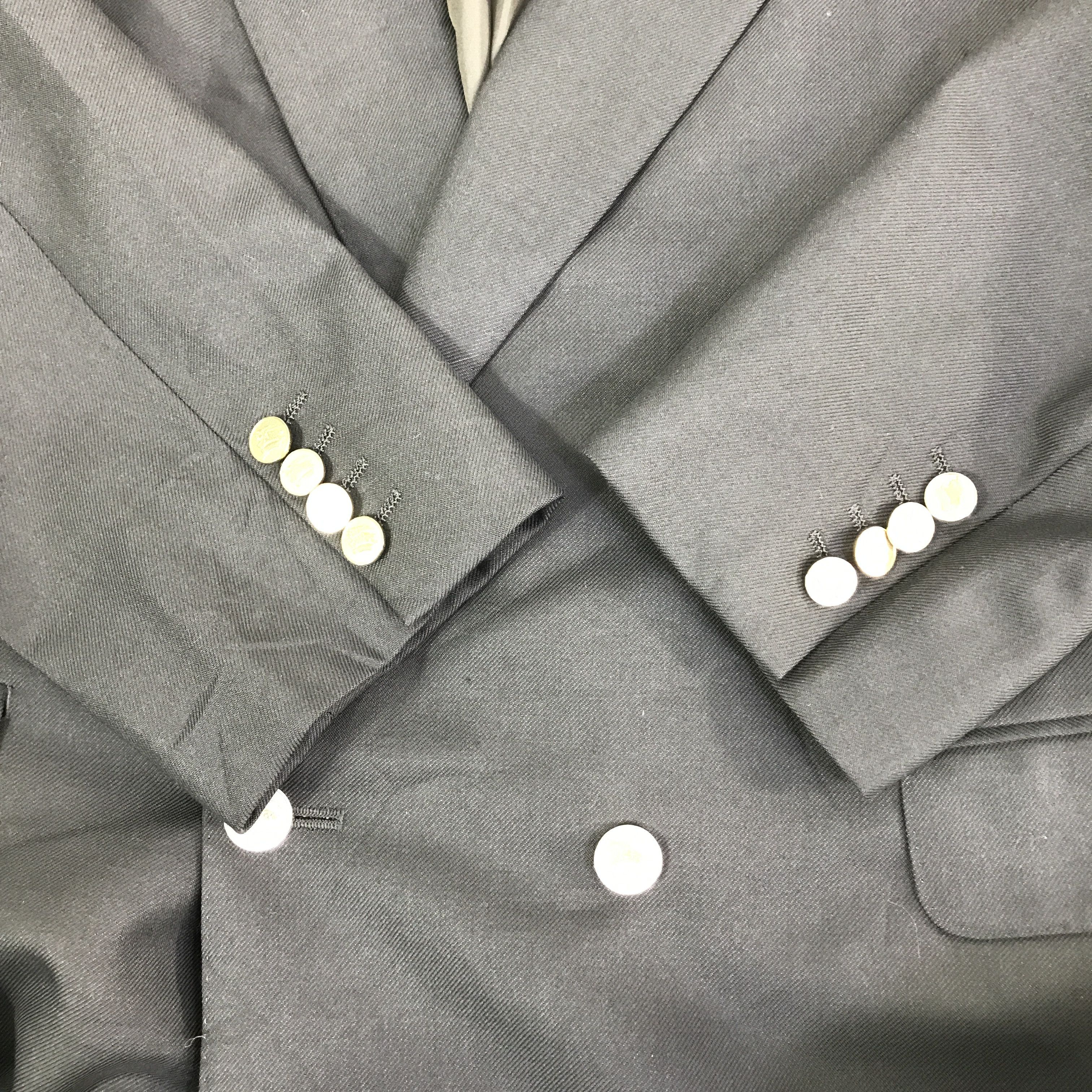 Burberry BURBERRY'S CLASSIC DOUBLE BREASTED BLAZER K111B19 Size US L / EU 52-54 / 3 - 7 Thumbnail