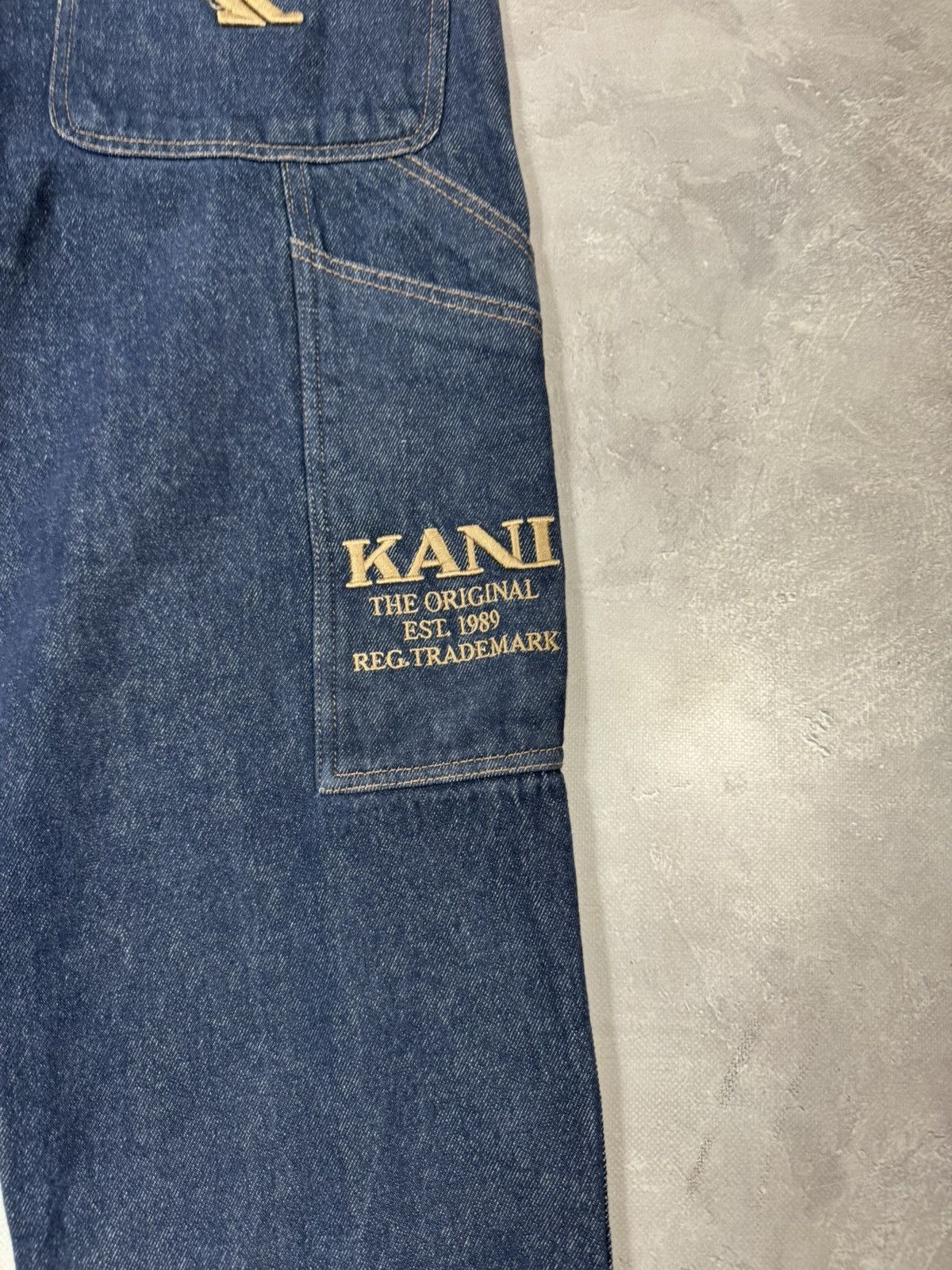 Karl Kani Karl Kani Baggy Y2k Carpenter Denim Pants Size US 32 / EU 48 - 10 Thumbnail