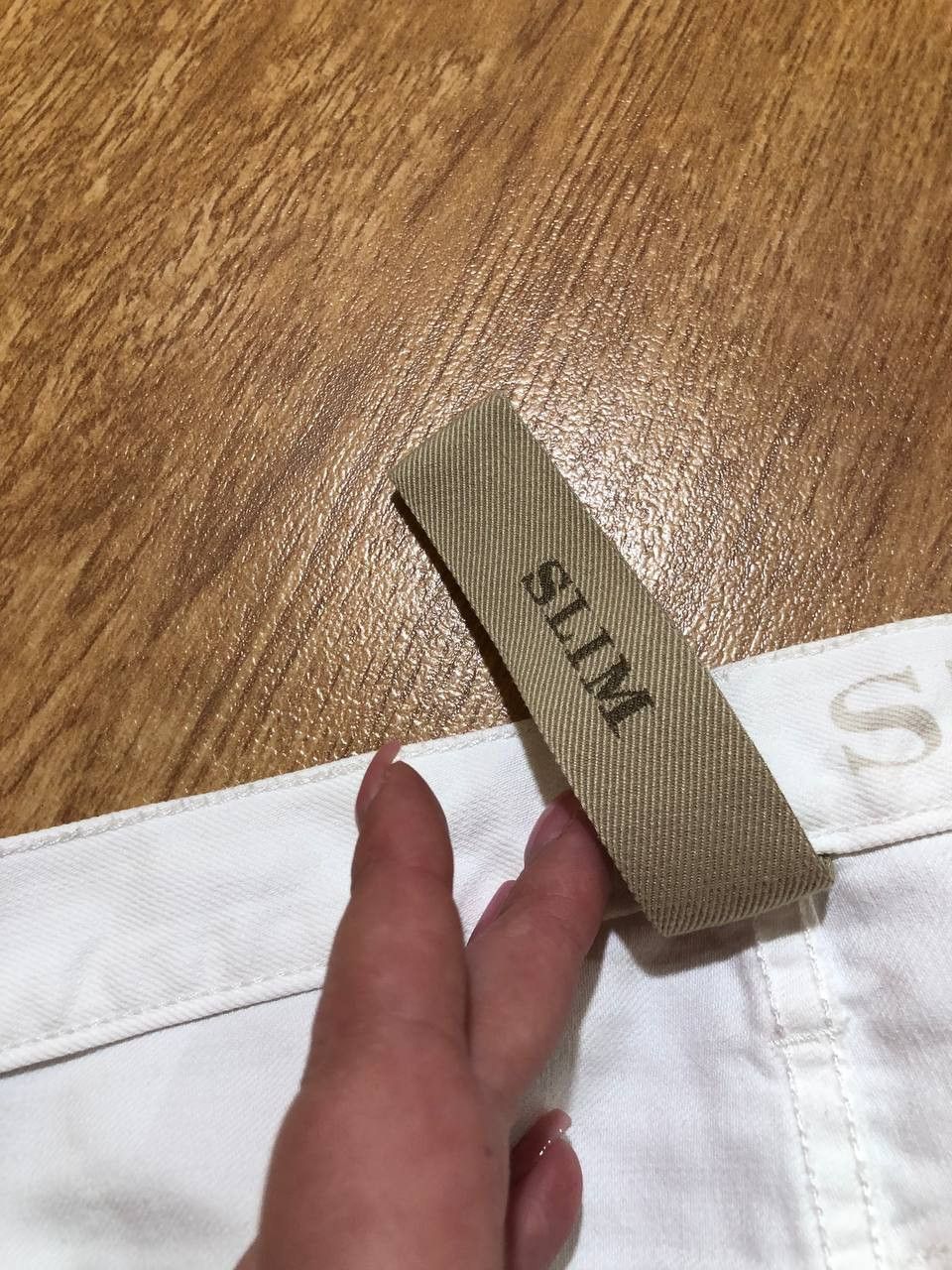 Burberry Mens Burberry Brit Steadman White Cotton Straight Jeans Size US 30 / EU 46 - 4 Thumbnail