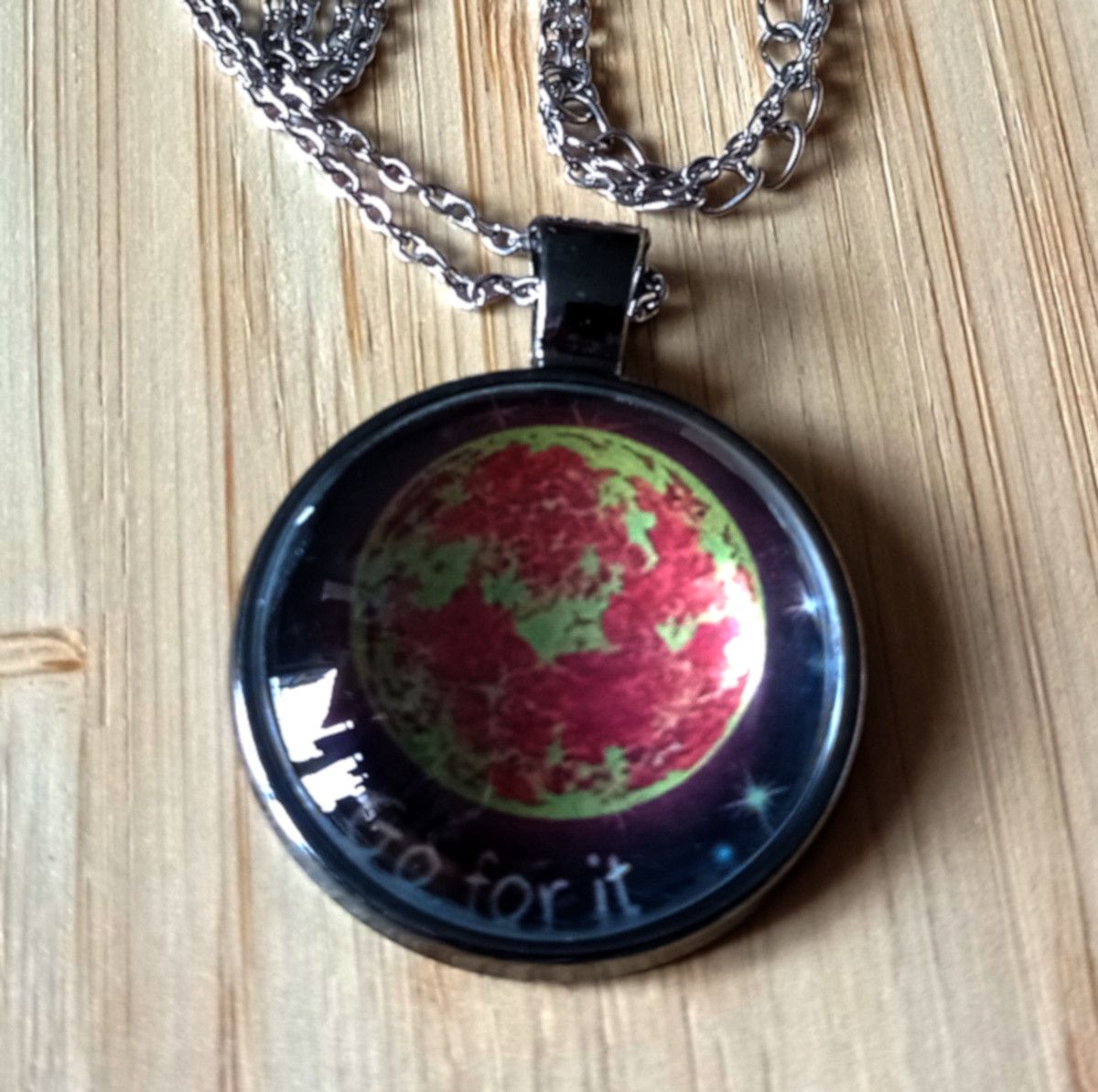 Hysteric Glamour × Japanese Brand × Vintage Punk Tiny Planet SUN Stainless Steel Tan Silver Necklace Size ONE SIZE - 8 Thumbnail