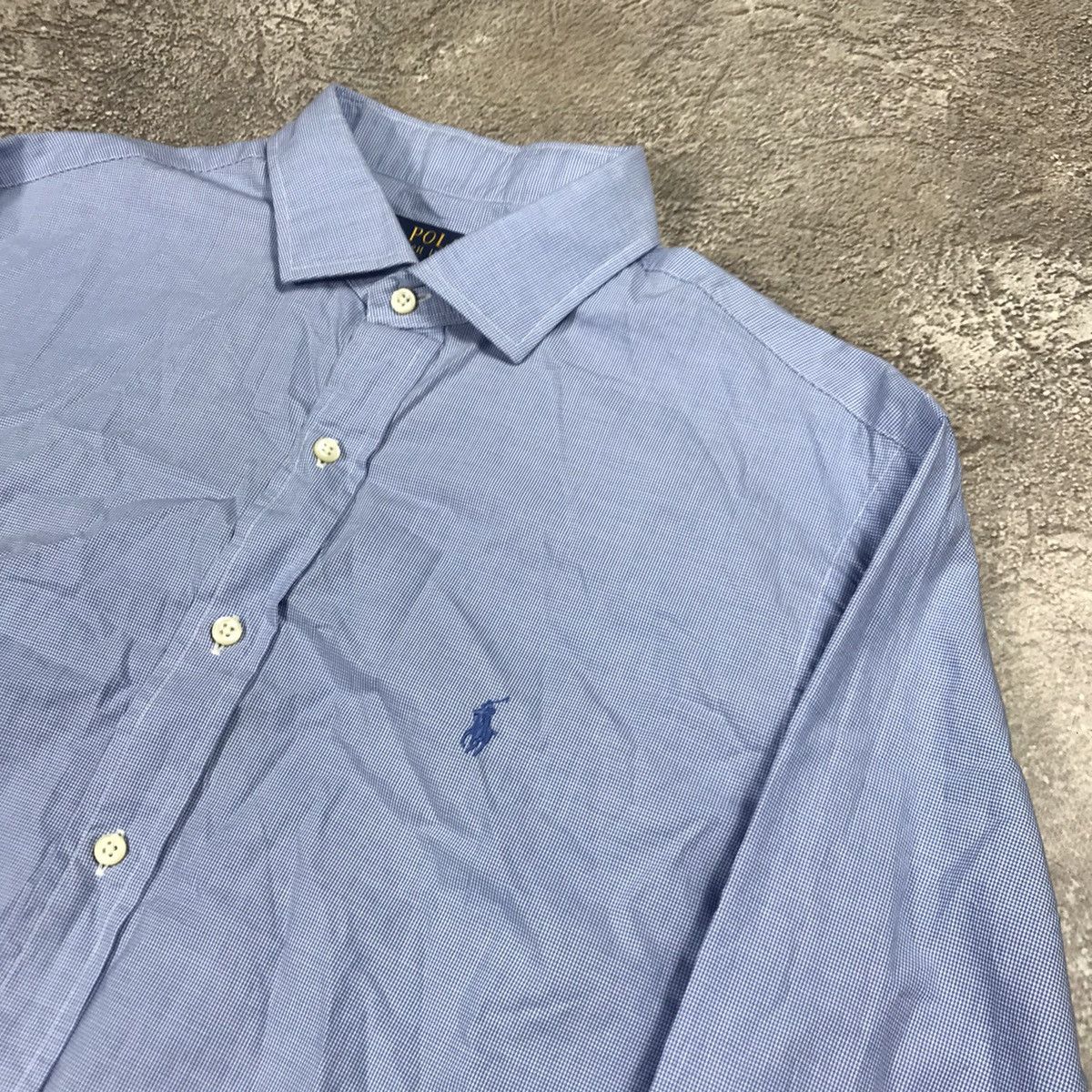 Vintage Vintage Ralph Lauren Oxford Shirt Preppy Streetwear Y2K XL Size US XL / EU 56 / 4 - 4 Thumbnail