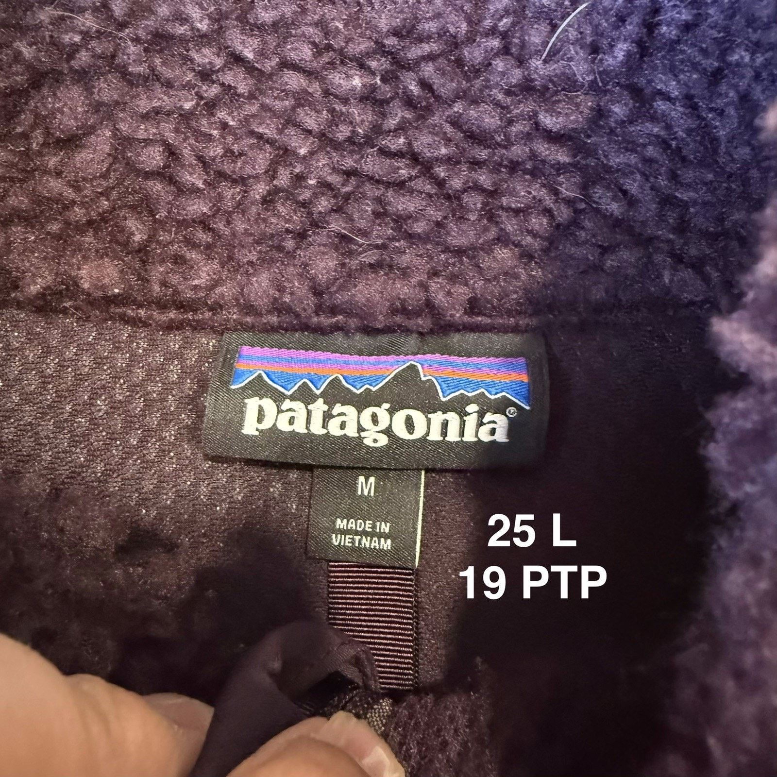 Patagonia Patagonia Classic Retro X Vest Women's M Maroon Full Zip Size M / US 6-8 / IT 42-44 - 6 Thumbnail