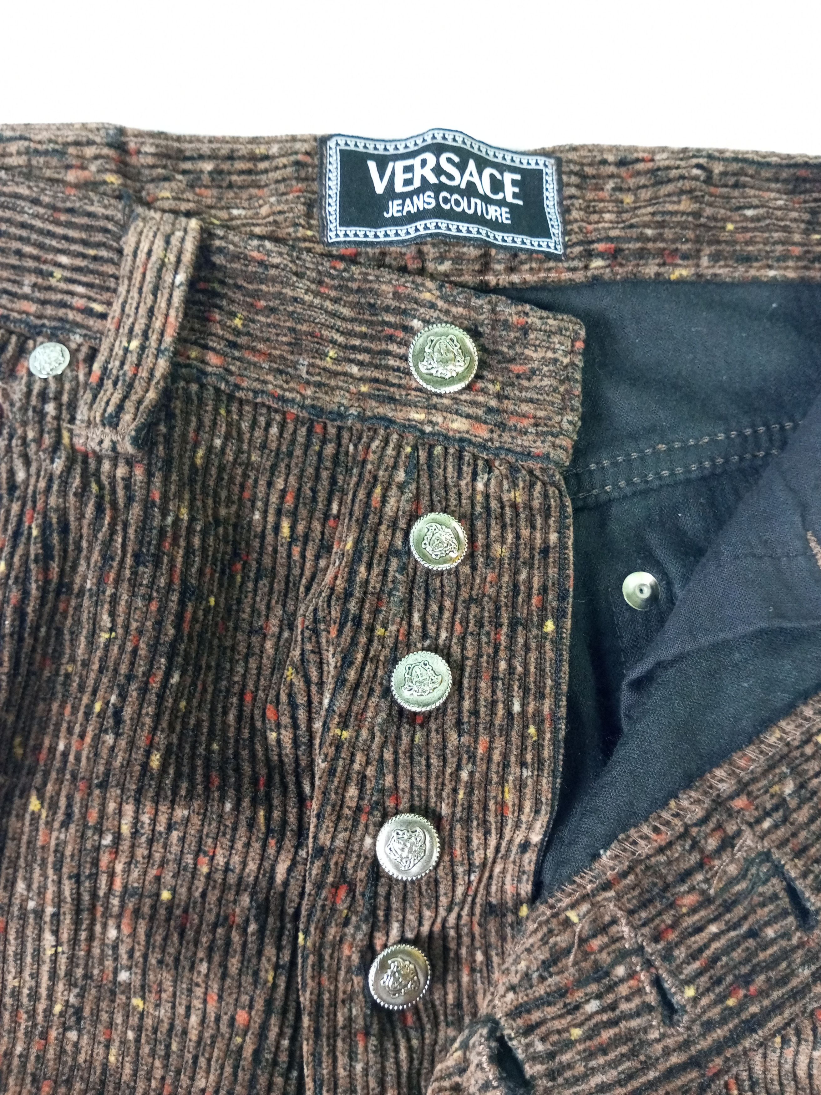 Versace Versace Jeans Couture Corduroy Men Long Pant Size US 33 - 5 Thumbnail