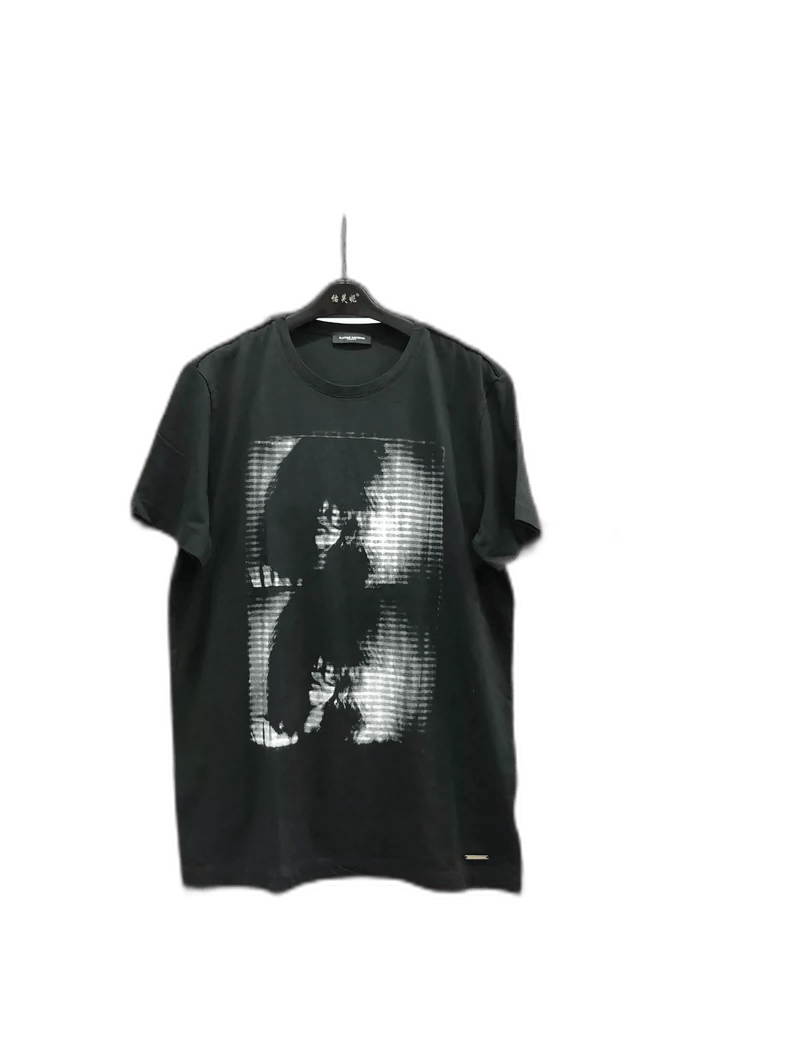 Moncler CNC Italian Design Black Graphic T-Shirt Size US L / EU 52-54 / 3 - 1 Thumbnail