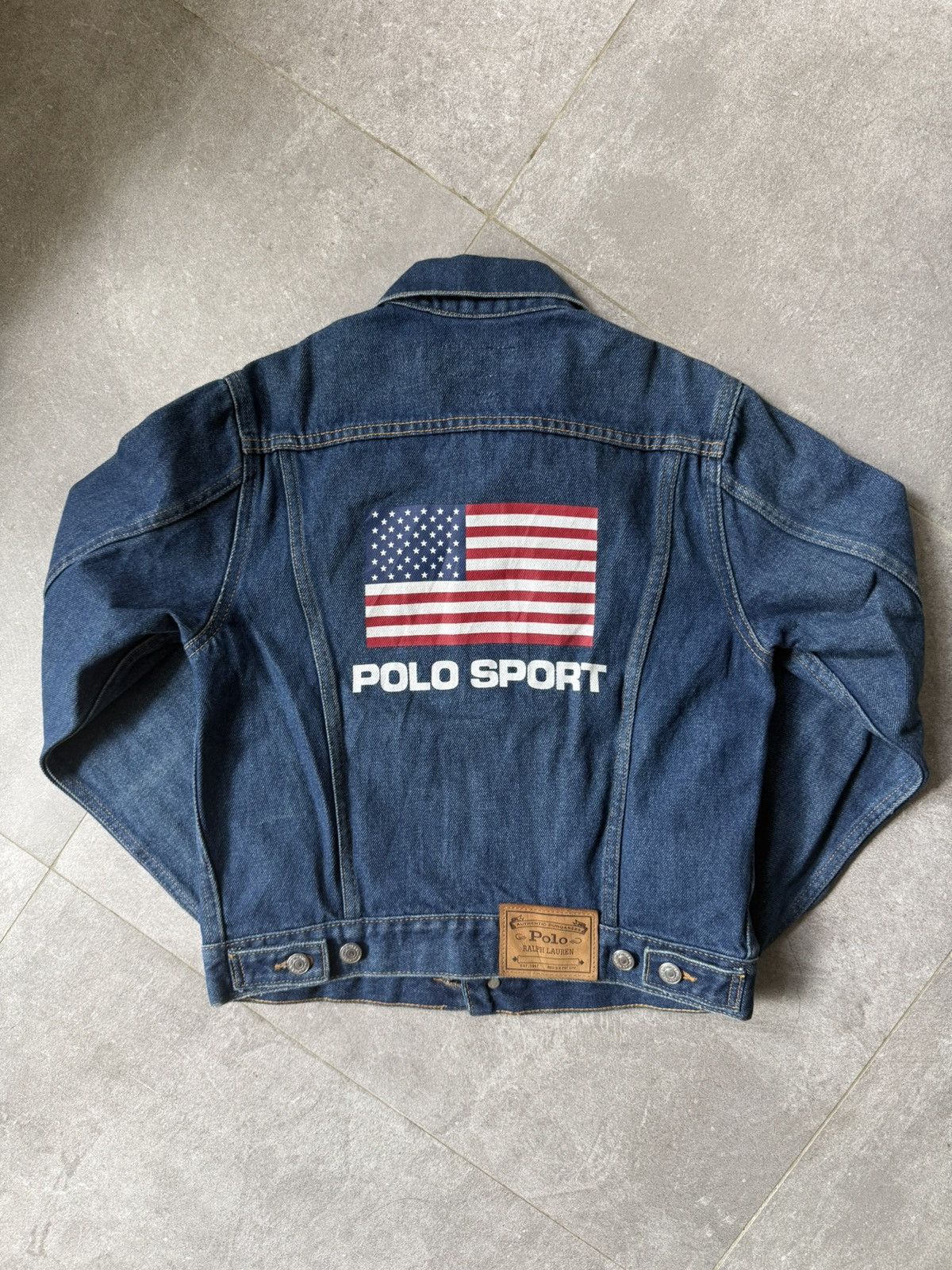 Polo Ralph Lauren Polo Ralph Lauren Polo Sport Denim Jacket Size US XS / EU 42 / 0 - 1 Thumbnail