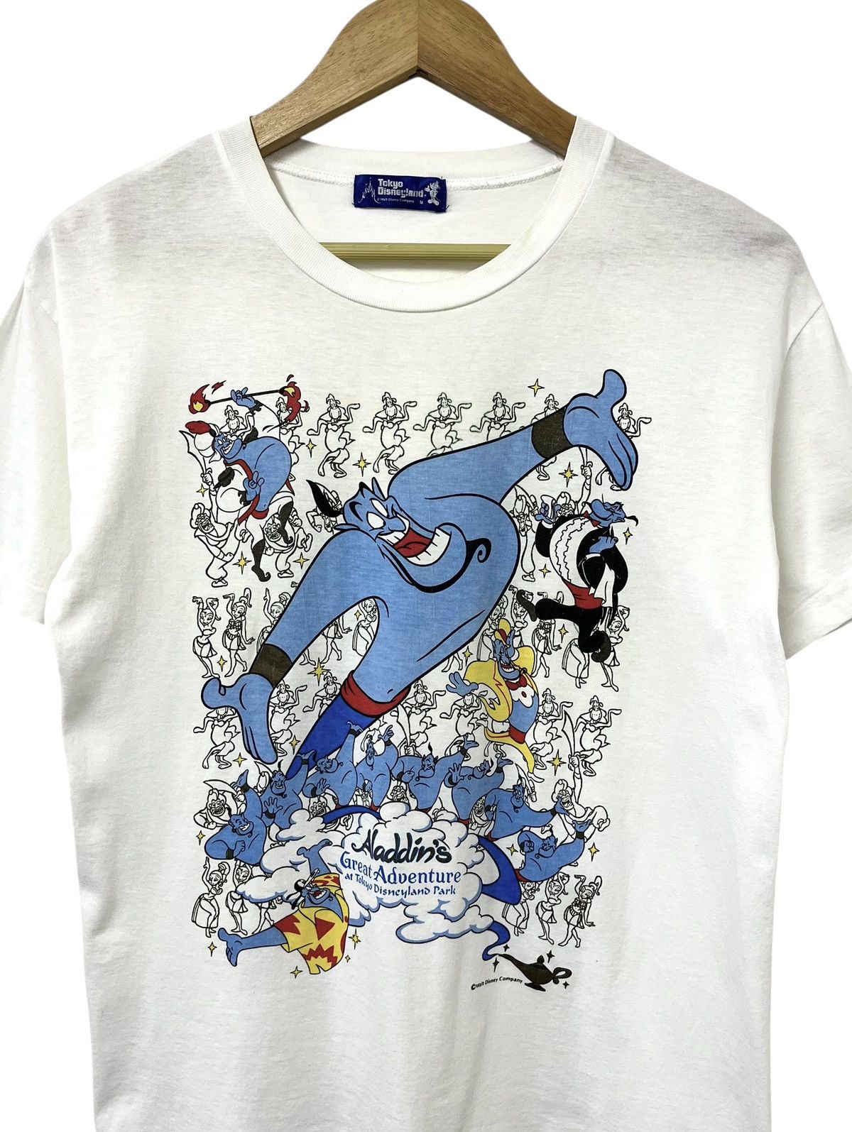 Cartoon Network VINTAGE 90s ALADDIN GENIE WALT DISNEY CARTOON MOVIE TSHIRT Size US M / EU 48-50 / 2 - 3 Thumbnail