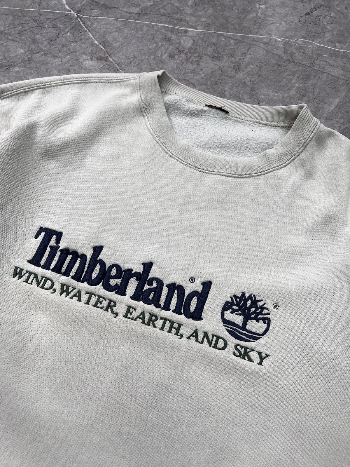 Timberland × Vintage VINTAGE BIG LOGO 90s retro timberland CREWNECK SWEATSHIRT Size US XL / EU 56 / 4 - 5 Thumbnail