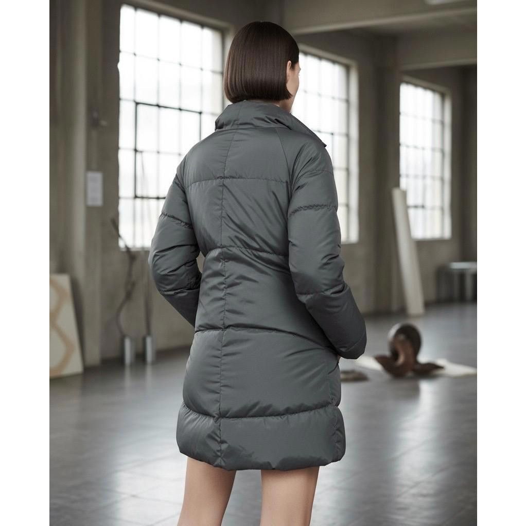 Other The Cop Copine Asymmetrical Puffer Jacket Size ONE SIZE - 4 Thumbnail