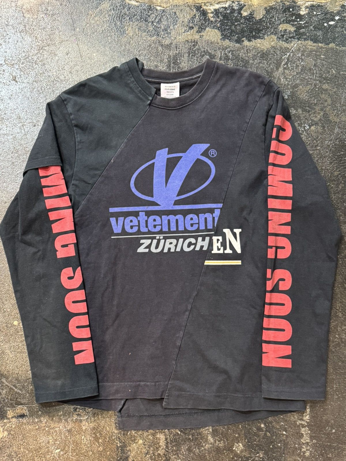 Vetements Vetements 2018 Zurich long sleeve | Grailed