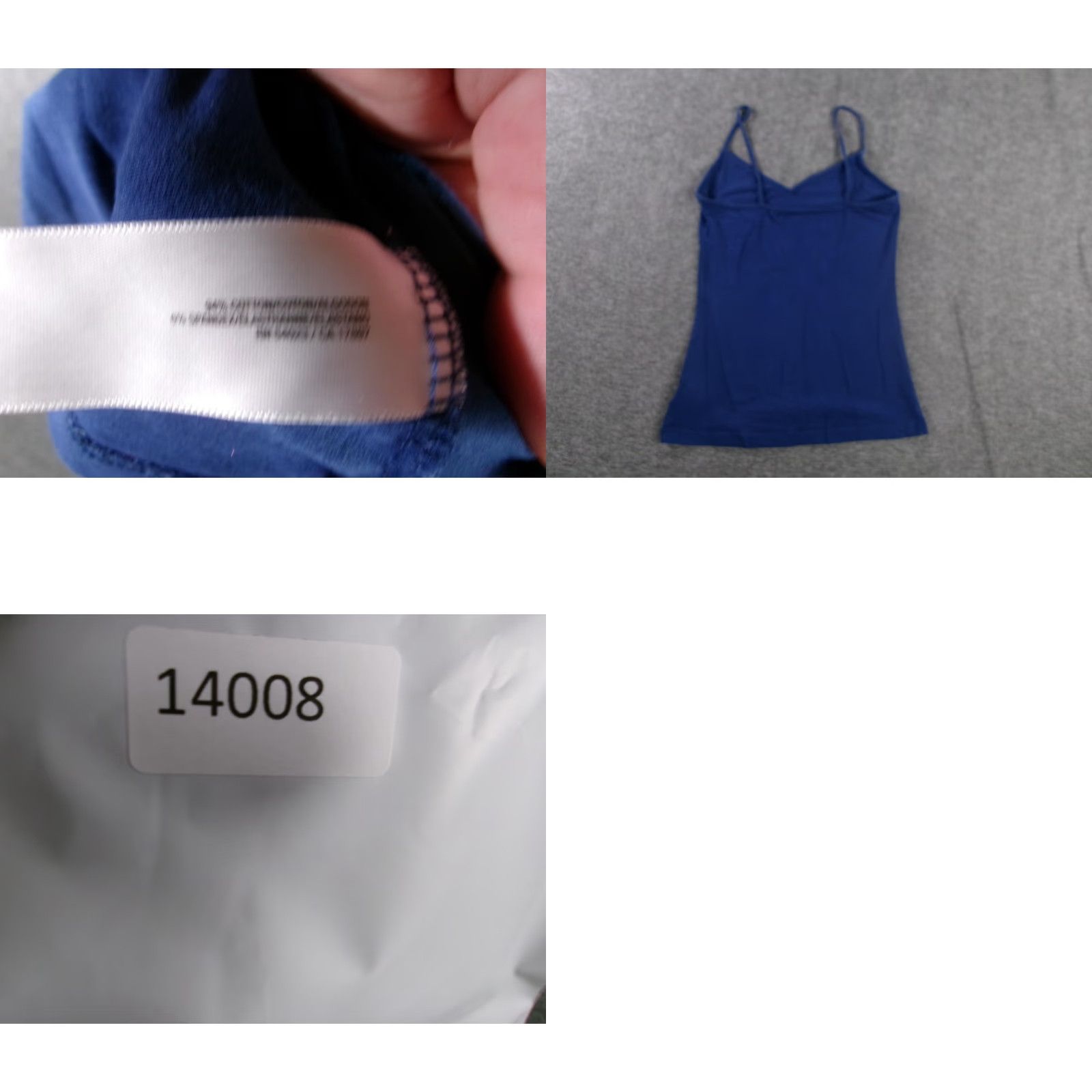 Old Navy VINTAGE Old Navy Tank Top Womens XS Blue Sleeveless Camisole Casual Summer Fashion Size XS / US 0-2 / IT 36-38 - 8 Thumbnail