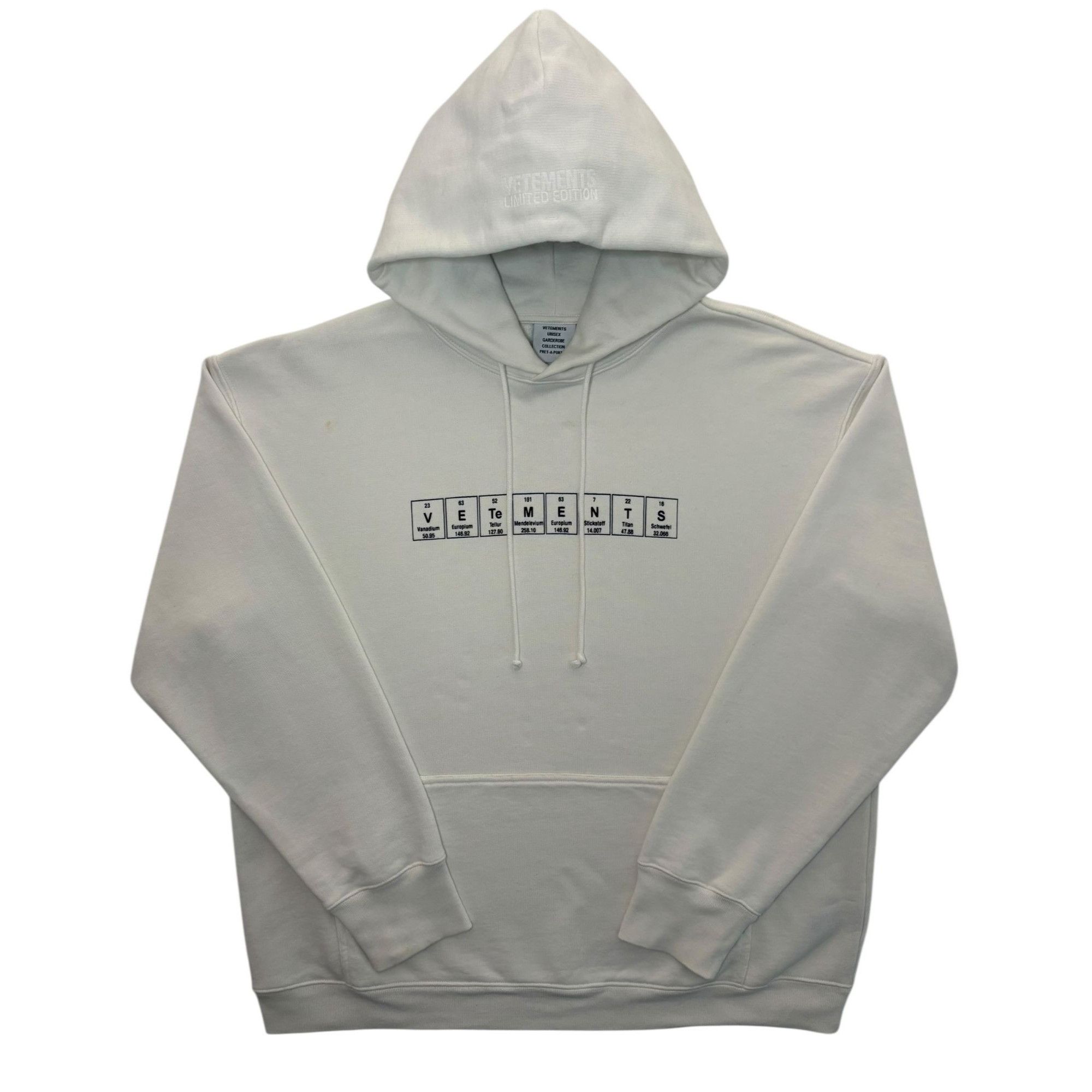 トップス vetements this hidden side hoodie xs Vetements Vetements “This hidden side has been seized