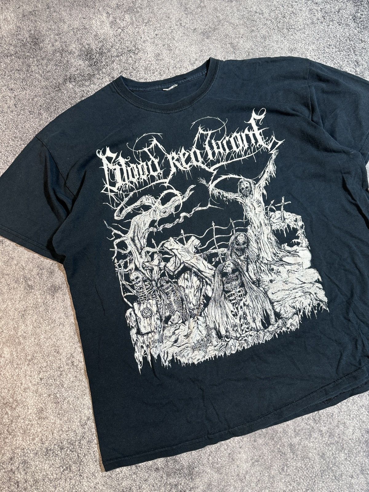 Band Tees Blood Red Throne Big logo T-shirt Bands Tees USA XL Vintage Size US XL / EU 56 / 4 - 2 Thumbnail
