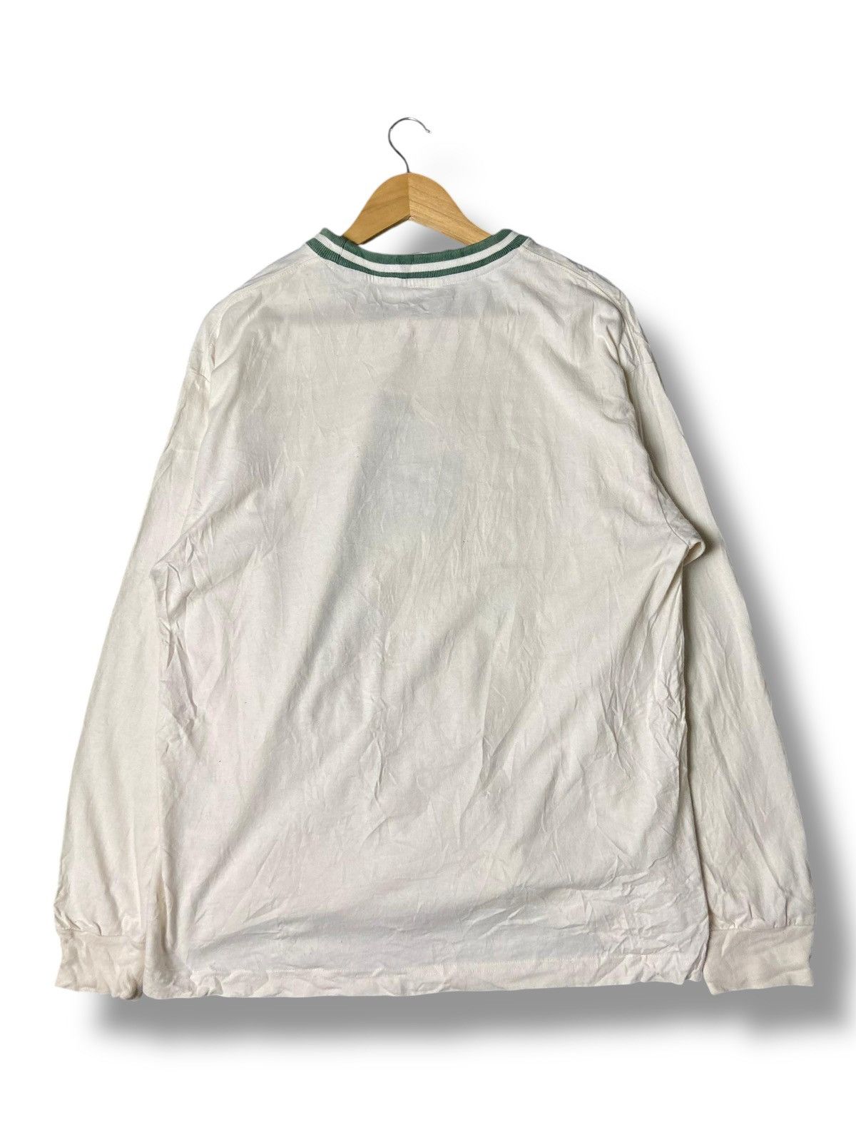 Japanese Brand Vision Street Wear Embroidered Long Sleeve Tee (142) Size US L / EU 52-54 / 3 - 4 Thumbnail