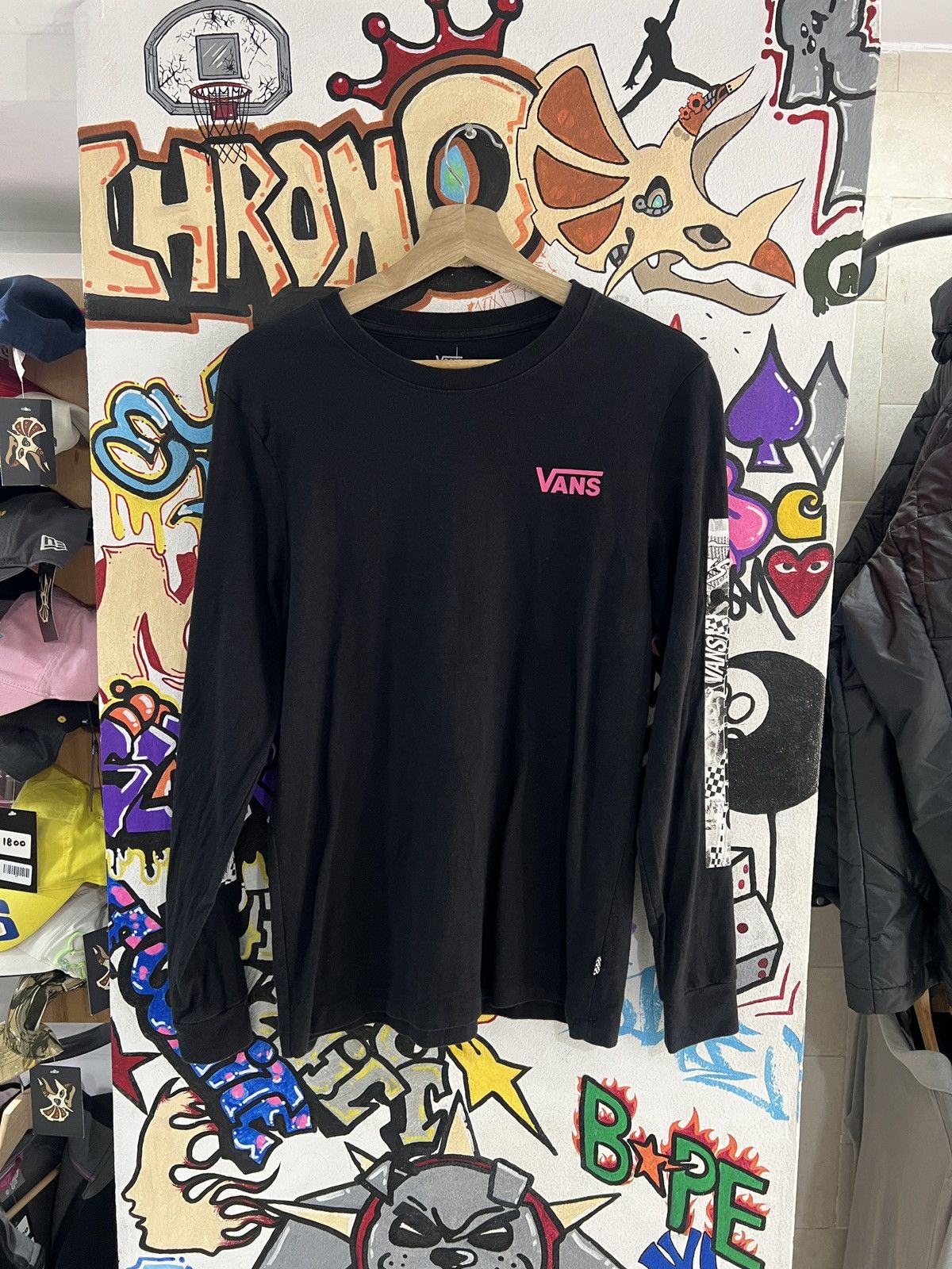 Vans Vans Off the Wall Long Sleeve T-Shirt Size US M / EU 48-50 / 2 - 1 Thumbnail