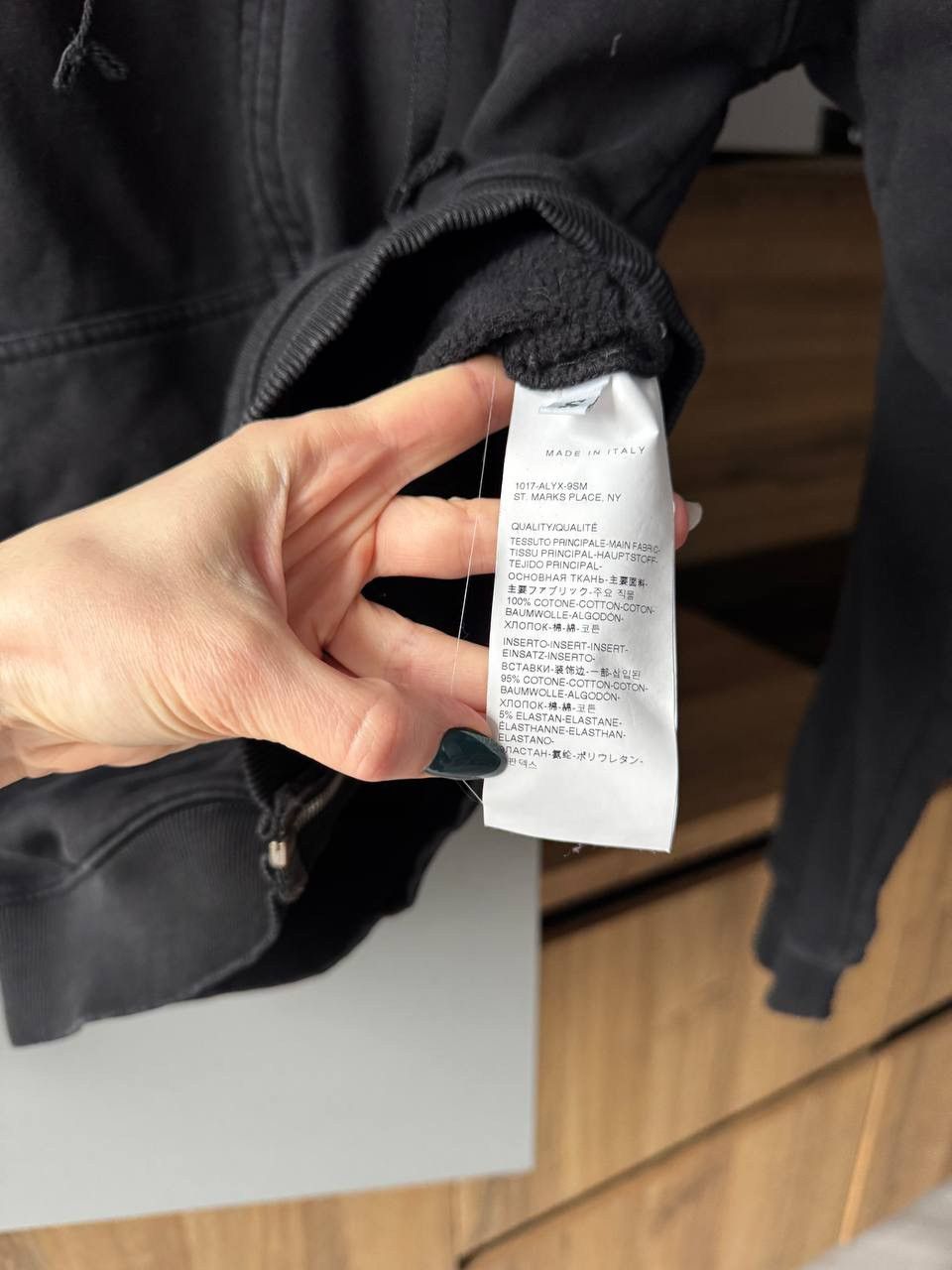 1017 ALYX 9SM 1017 ALYX 9SM Back Printing Zip up Hoodie Size US S / EU 44-46 / 1 - 7 Thumbnail
