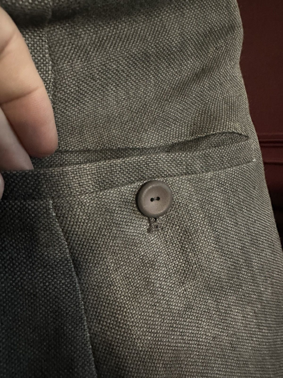 Rick Owens HEMP knit rare early drop crotch pants Olmar & Mirta Size US 31 - 8 Thumbnail