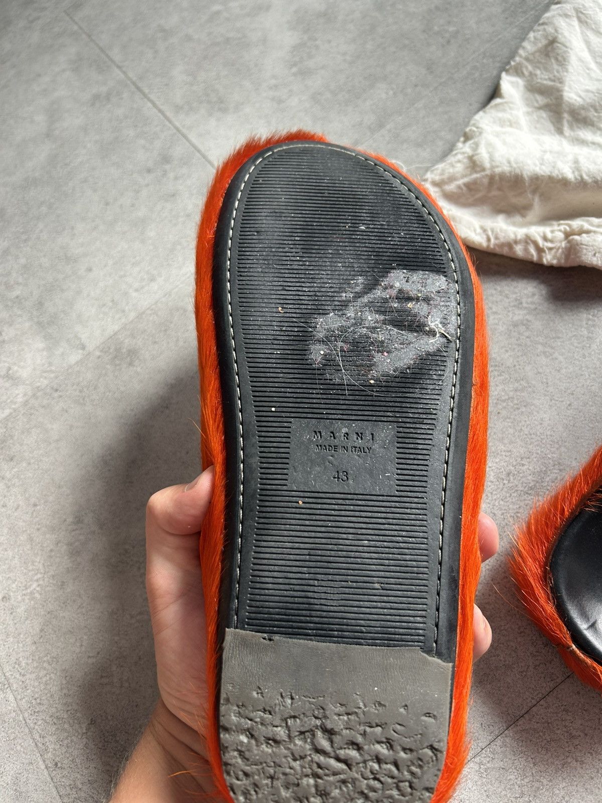 Marni Marni Fussbett Sabott Mules Orange Size US 10 / EU 43 - 7 Thumbnail