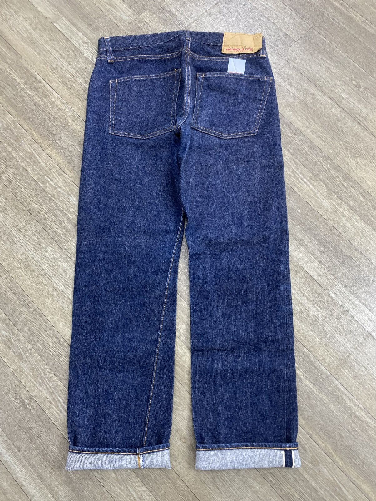 RESOLUTE Resolute 710 Raw Selvedge Japanese Denim Pants Size US 32 / EU 48 - 17 Thumbnail