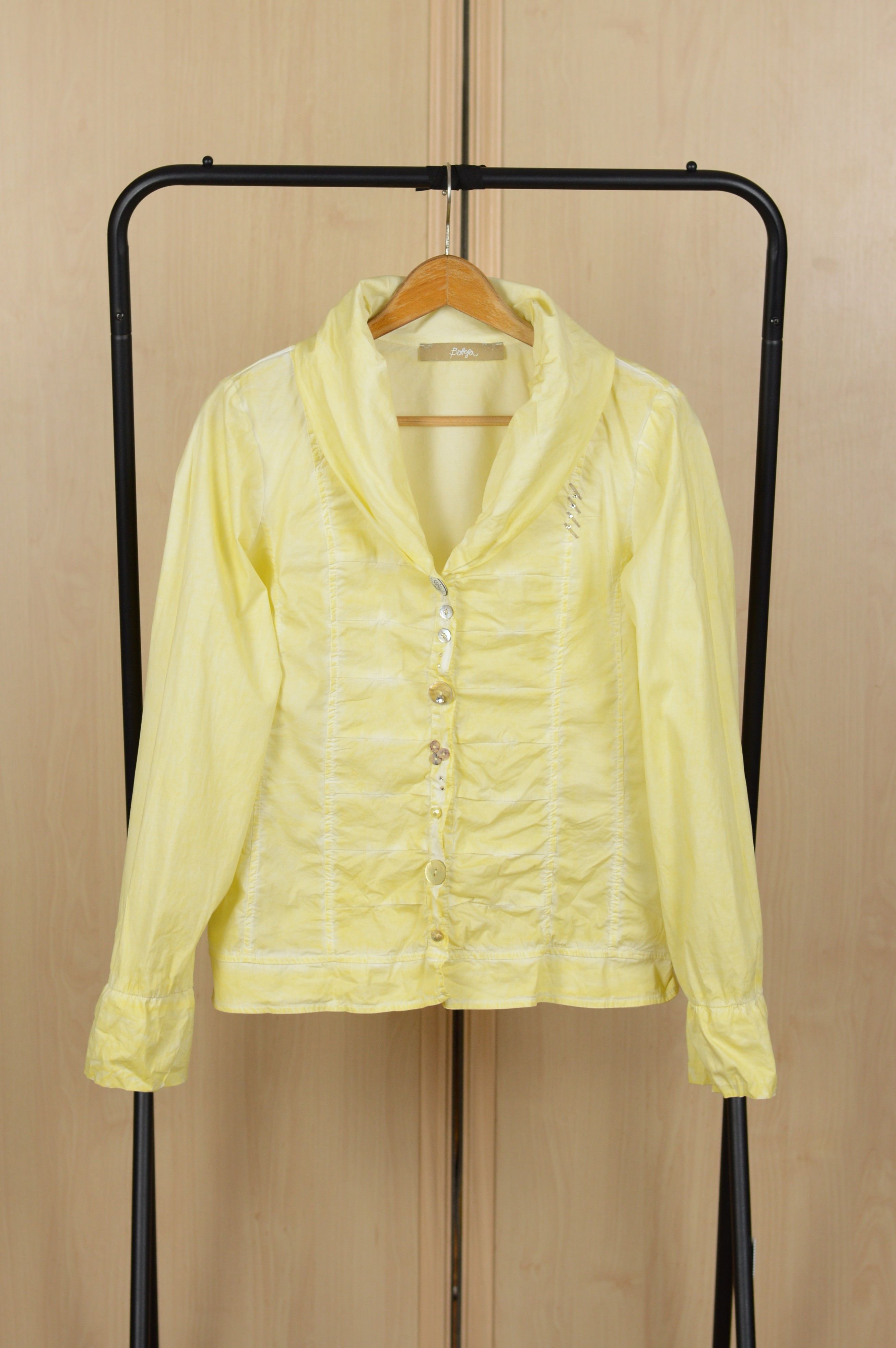 Elisa Cavaletti Bottega Elisa Cavaletti Avant Garde Buttons Blouse Shrirt Size L / US 10 / IT 46 - 1 Thumbnail