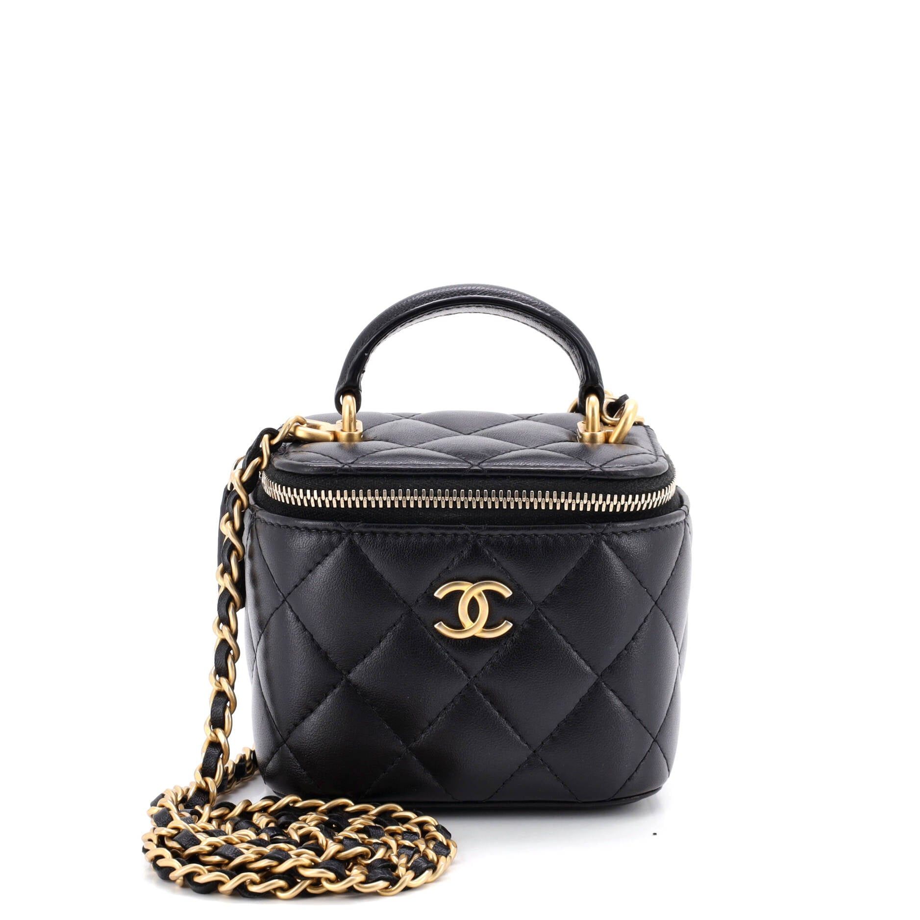 Chanel Classic Top Handle Vanity Case with Chain Size ONE SIZE - 1 Thumbnail