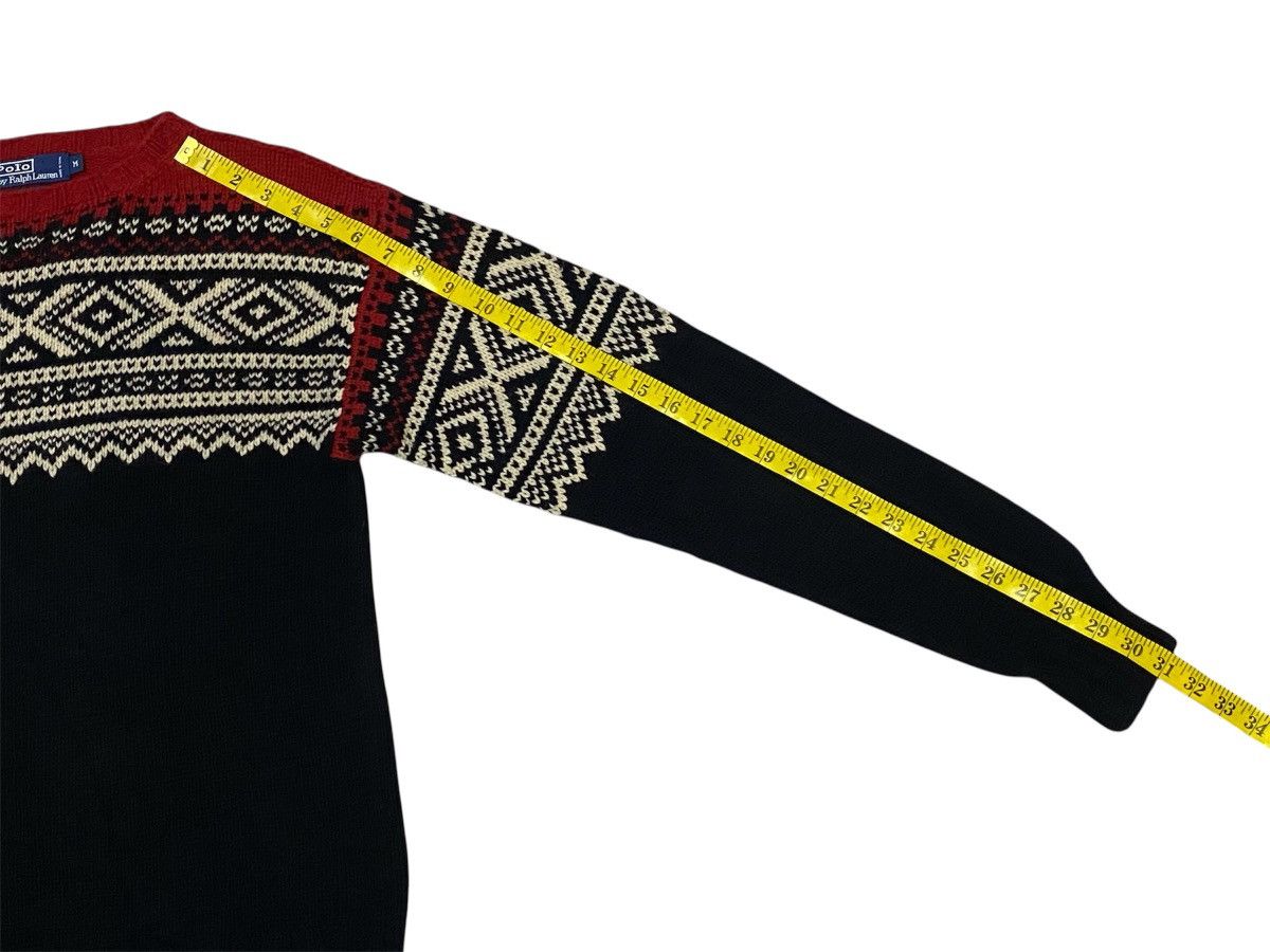 Polo Ralph Lauren Polo Ralph Lauren Classic Hand Knit Wool Sweater Size US M / EU 48-50 / 2 - 11 Thumbnail