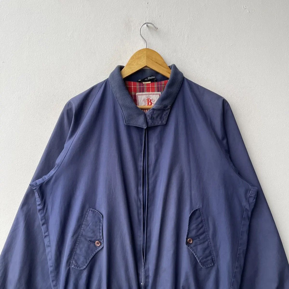 Baracuta Vintage Baracuta G9 Classic Jacket Navy Blue - Fraser Tartan Size US M / EU 48-50 / 2 - 4 Thumbnail