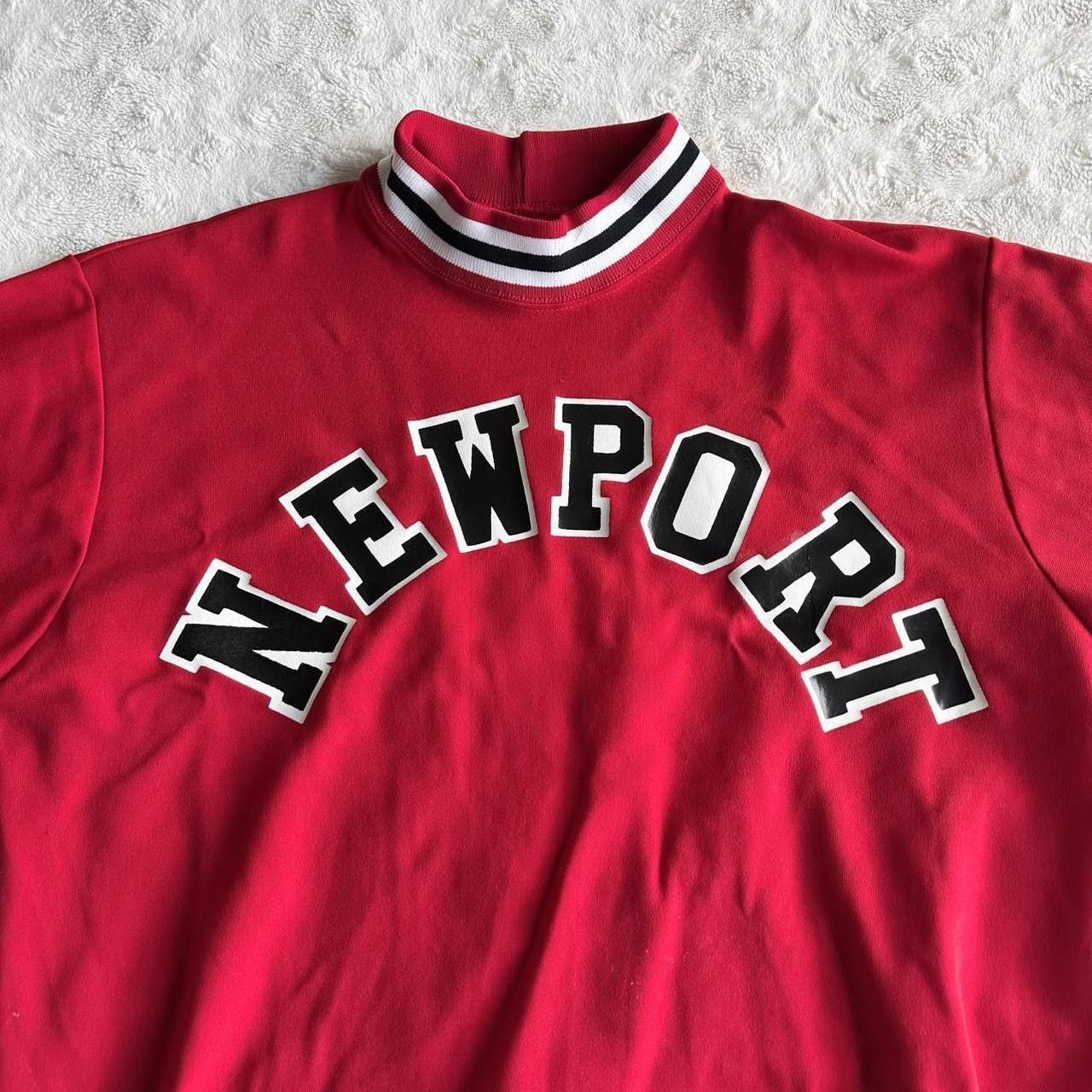 Other Vintage Newport Sweatshirt Pullover Mens L Red Varsity 60s Size US L / EU 52-54 / 3 - 3 Thumbnail