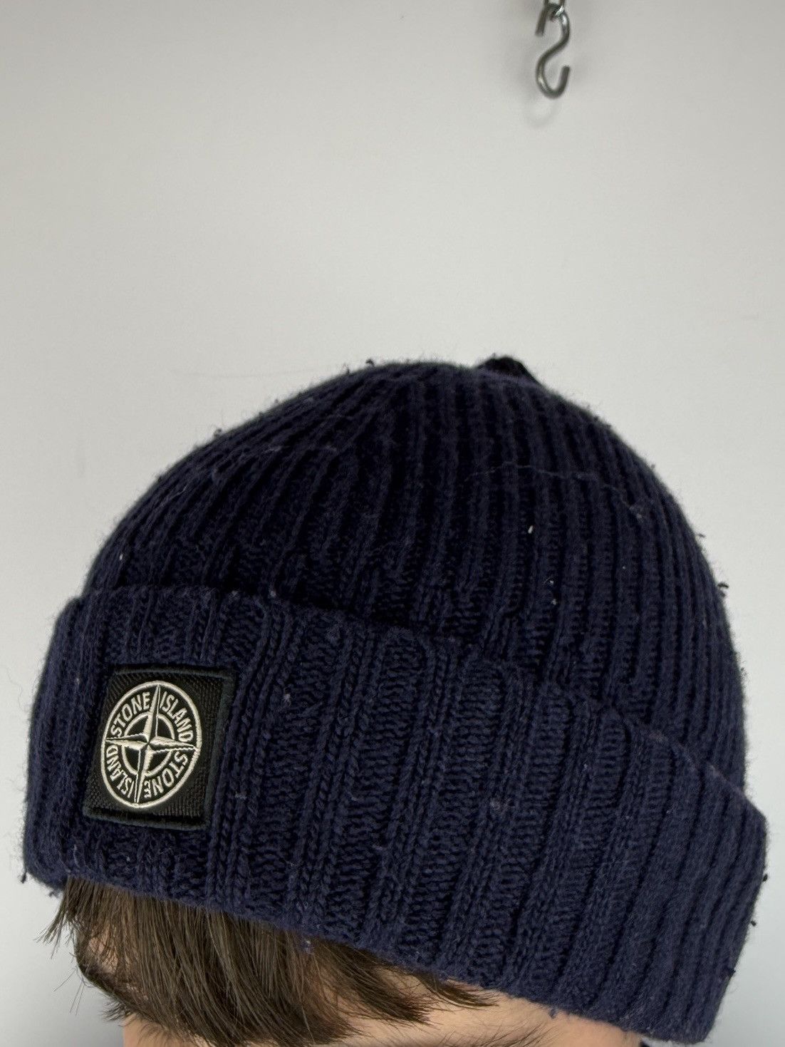 Stone Island Blue Stone Island beanie Size ONE SIZE - 3 Thumbnail