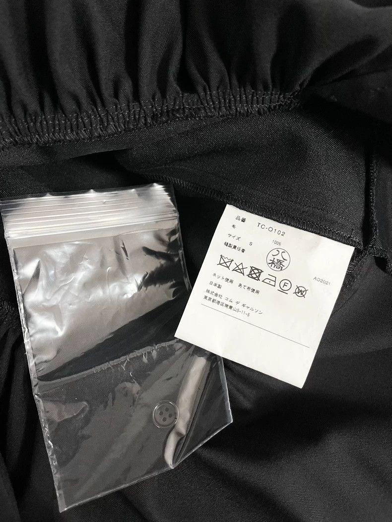 Comme des Garcons Comme Des Garcons Wool pinched A-line hem pleated long-sle Size S / US 4 / IT 40 - 8 Thumbnail