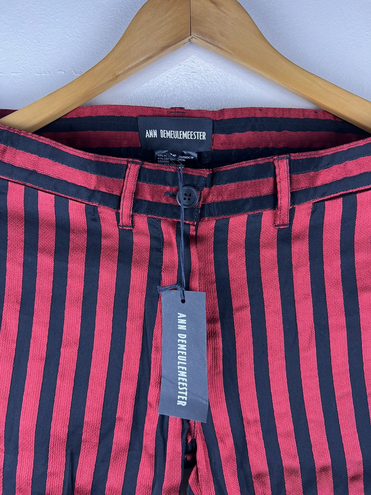 Ann Demeulemeester ANN DEMEULEMEESTER WAINWRIGHT STRIPES TROUSER Size US 36 / EU 52 - 7 Thumbnail