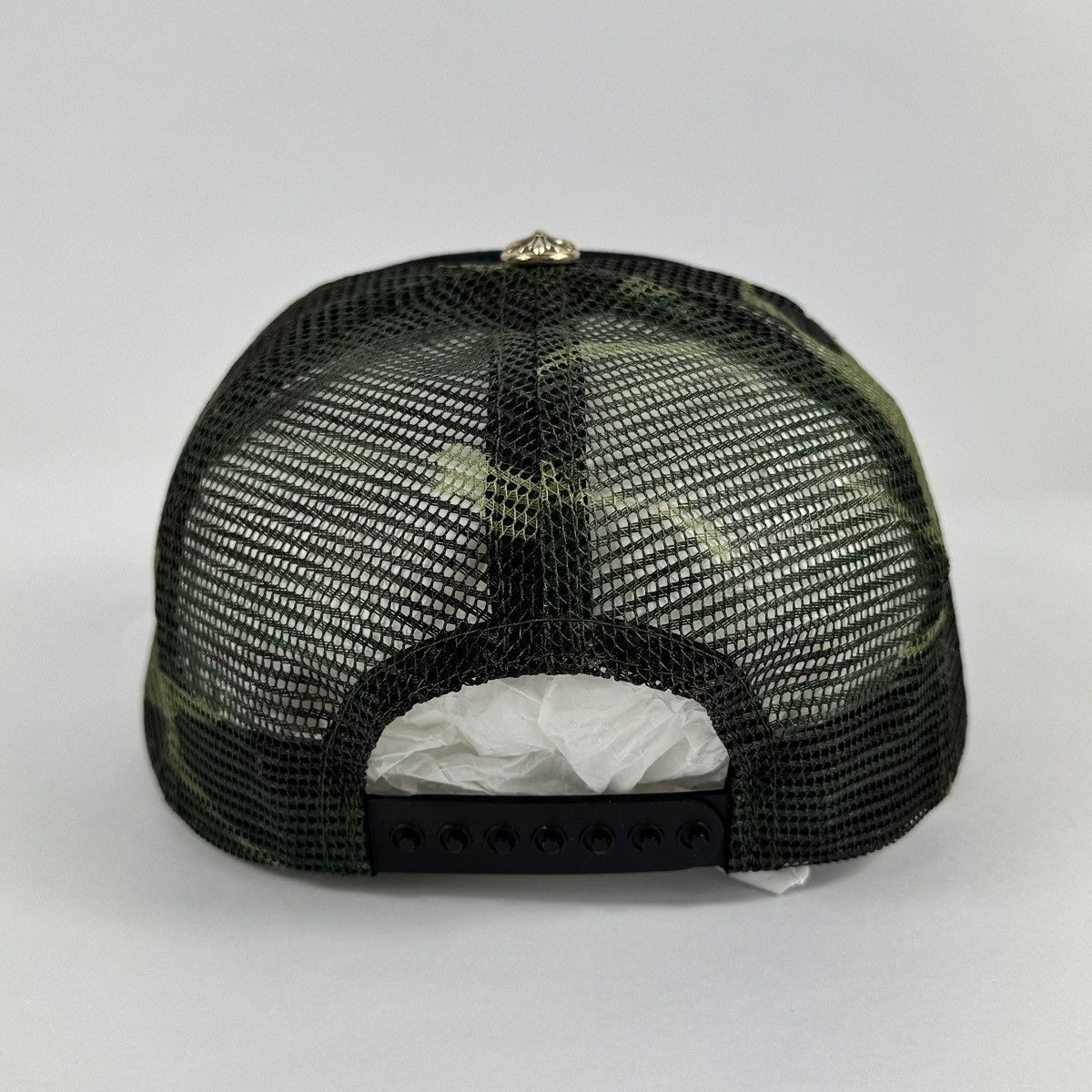 Chrome Hearts LOGO EMBROIDERED CAMOFLOUAGE TRUCKER CAP RARE Size ONE SIZE - 4 Thumbnail