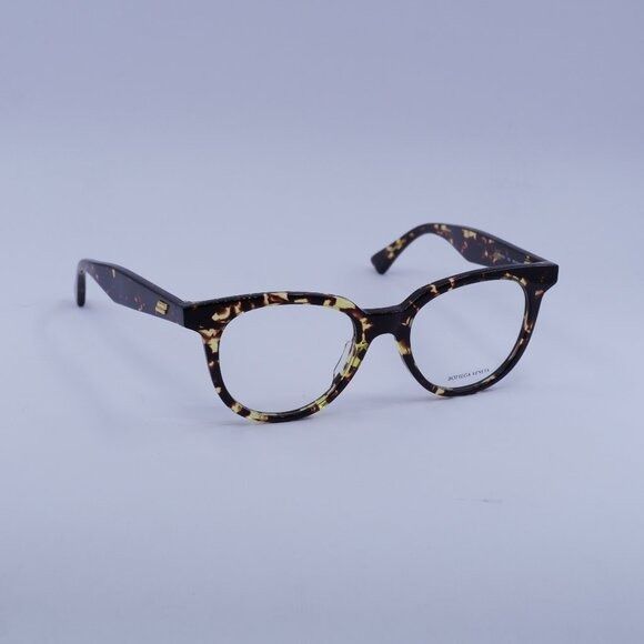 Bottega Veneta Bottega Veneta BV1020O 002 Eyeglasses Havana 49mm Cat Eye Size ONE SIZE - 1 Thumbnail