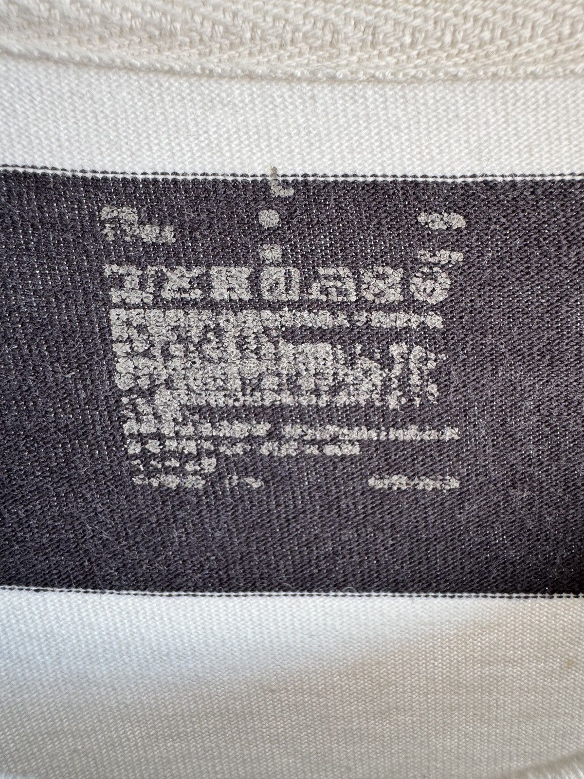 Vintage Vintage Stripes Grunge Kurt Cobain Pocket T-shirt Size US S / EU 44-46 / 1 - 5 Thumbnail