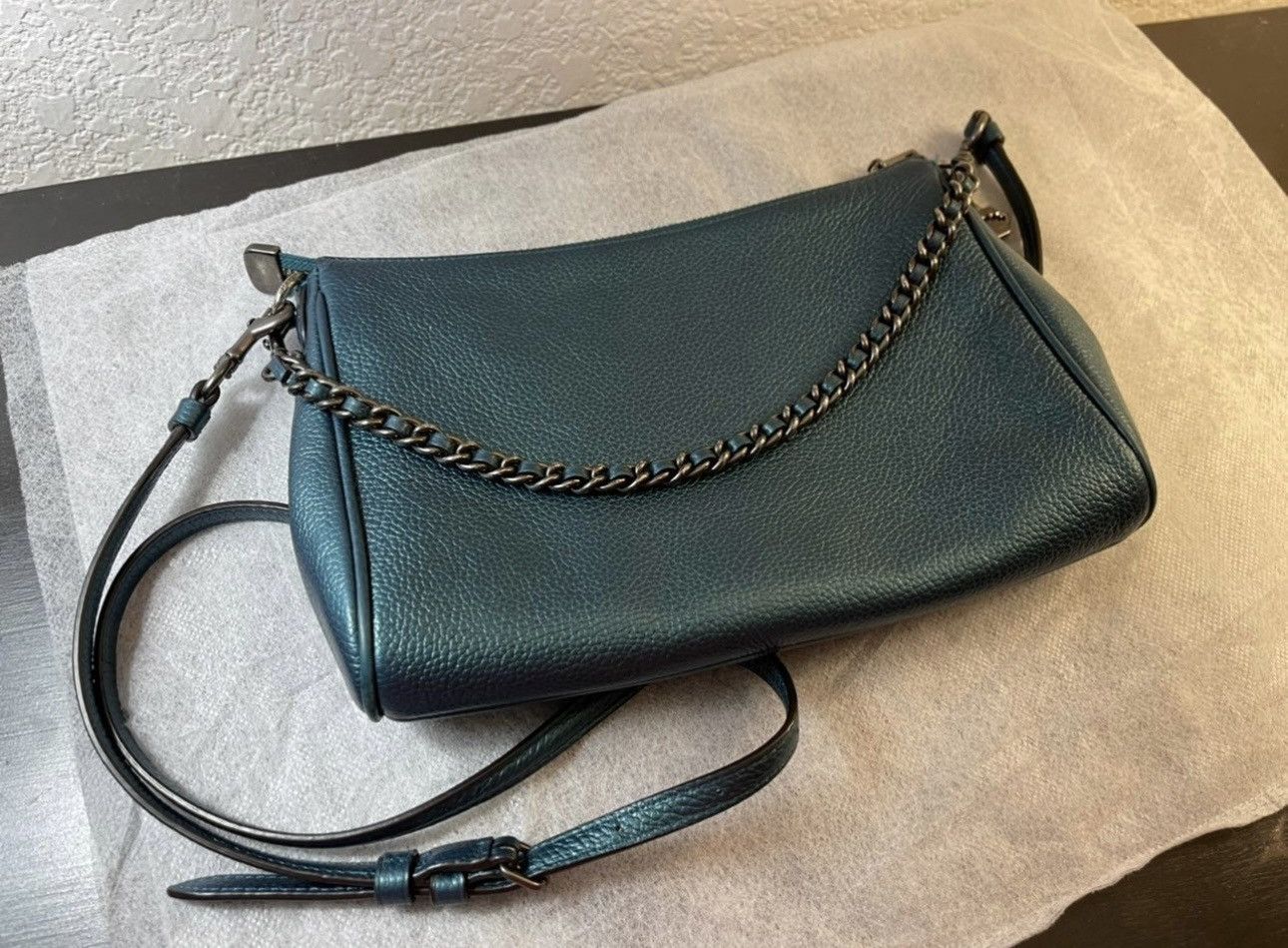 Coach Coach Carrie Pebble Leather Crossbody Shoulder Leather Size ONE SIZE - 3 Thumbnail
