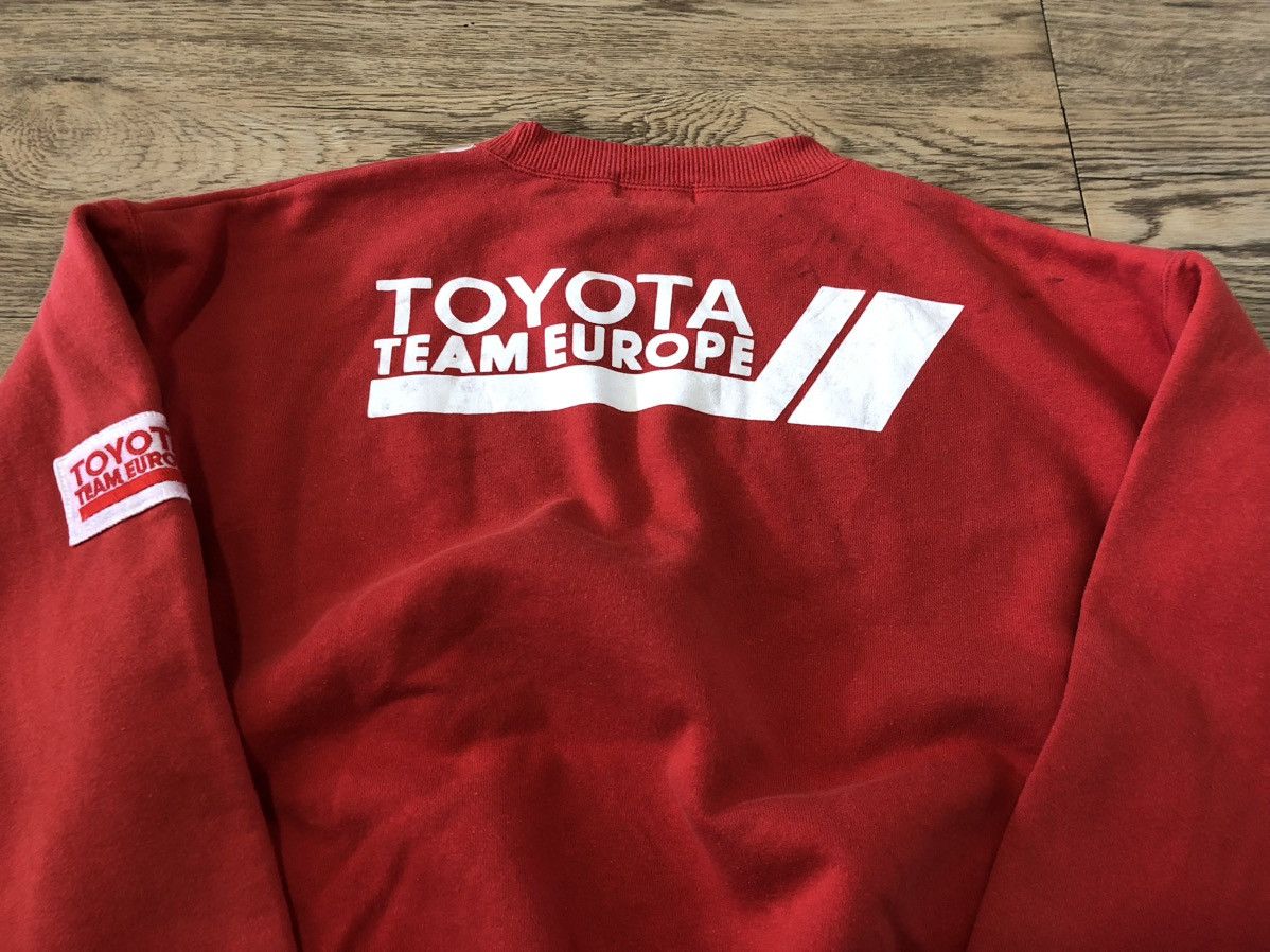 Racer Worldwide Vintage 90’s Toyota Team Europe sweatshirt Size US M / EU 48-50 / 2 - 3 Thumbnail
