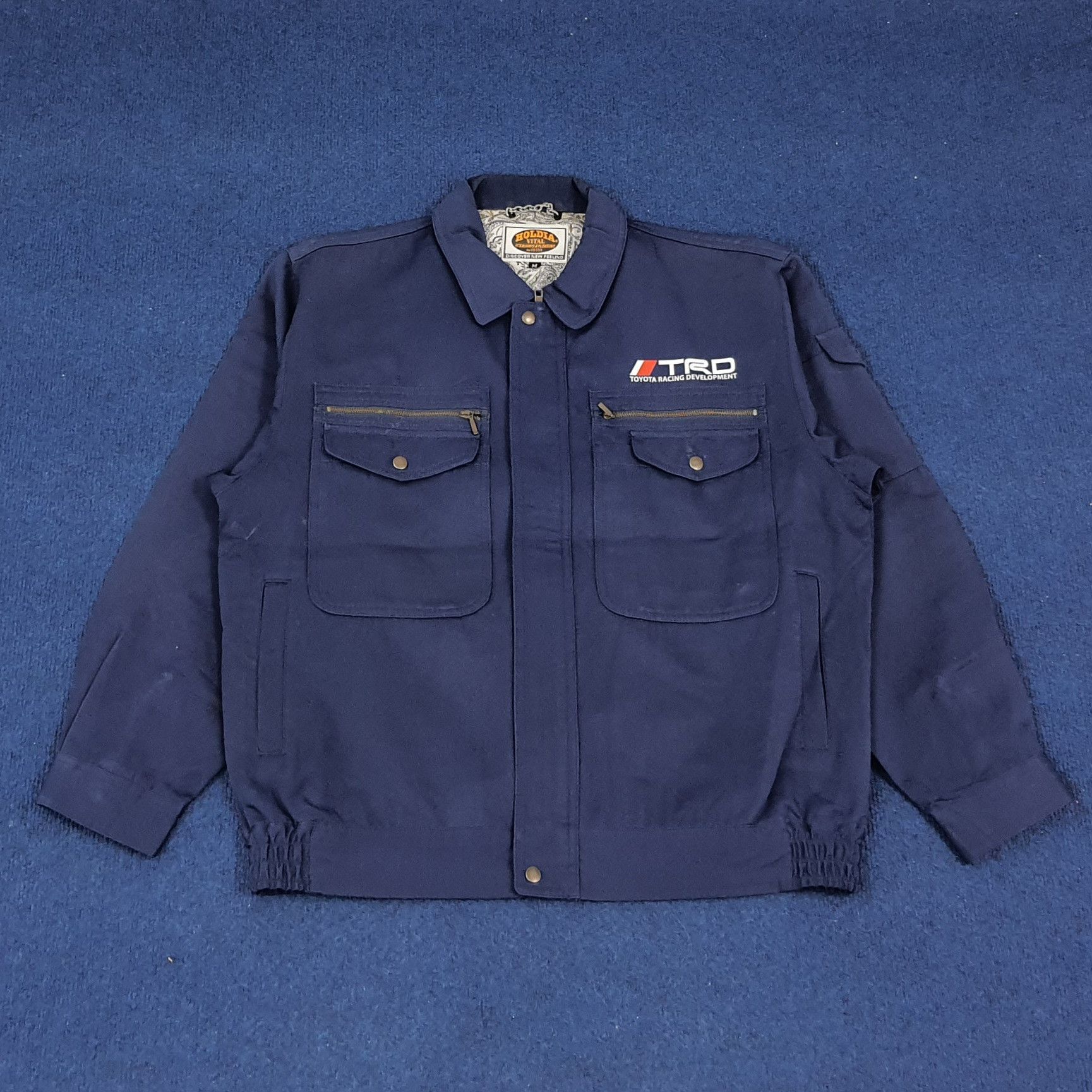 Japanese Brand × Vintage Vintage TRD Toyota Racing Development Japan Brand Jacket Size US L / EU 52-54 / 3 - 3 Thumbnail