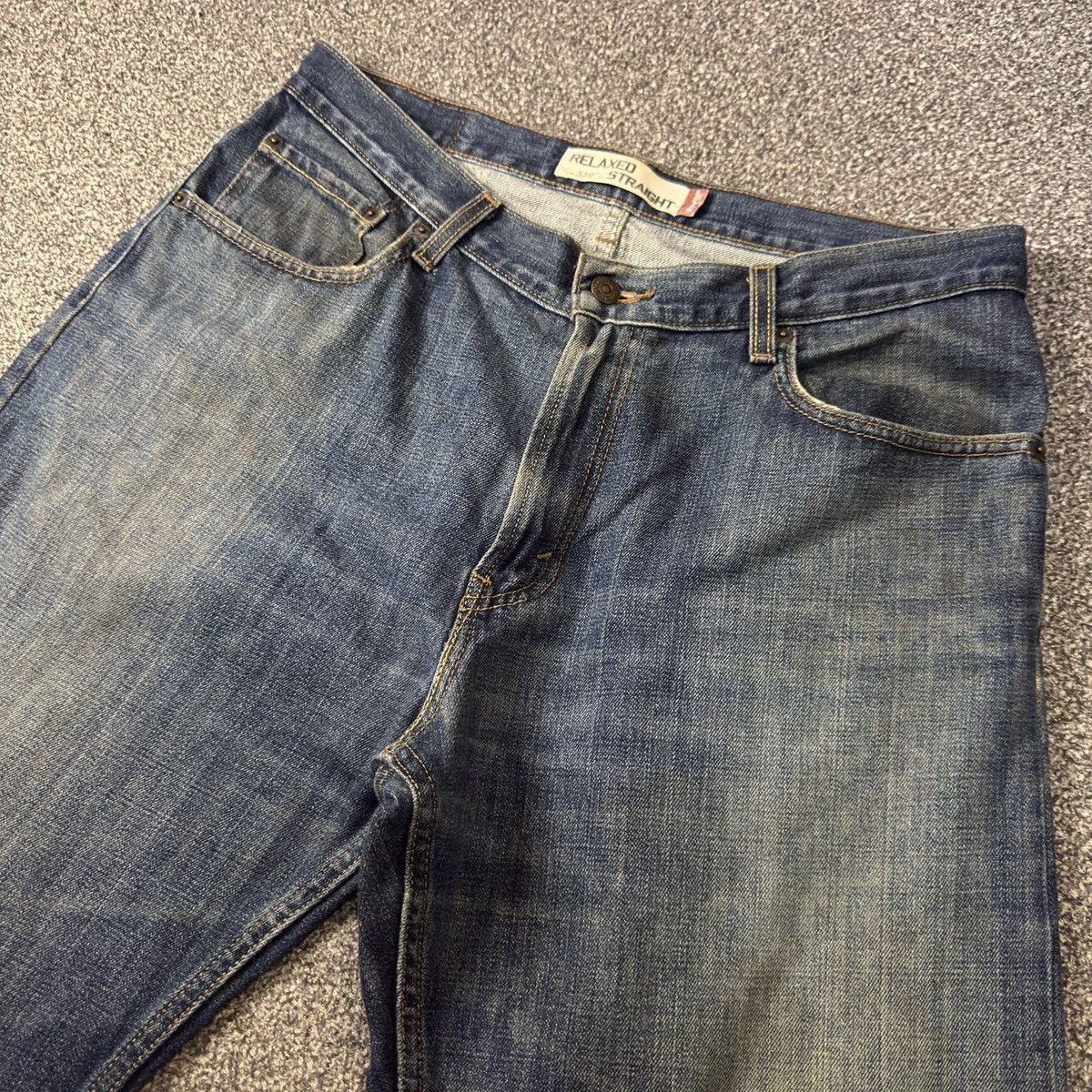 Engineered Garments × Levi's Vintage 90s Levis 559 Baggy Relaxed Straight Denim Jeans W34 Size US 34 / EU 50 - 3 Thumbnail