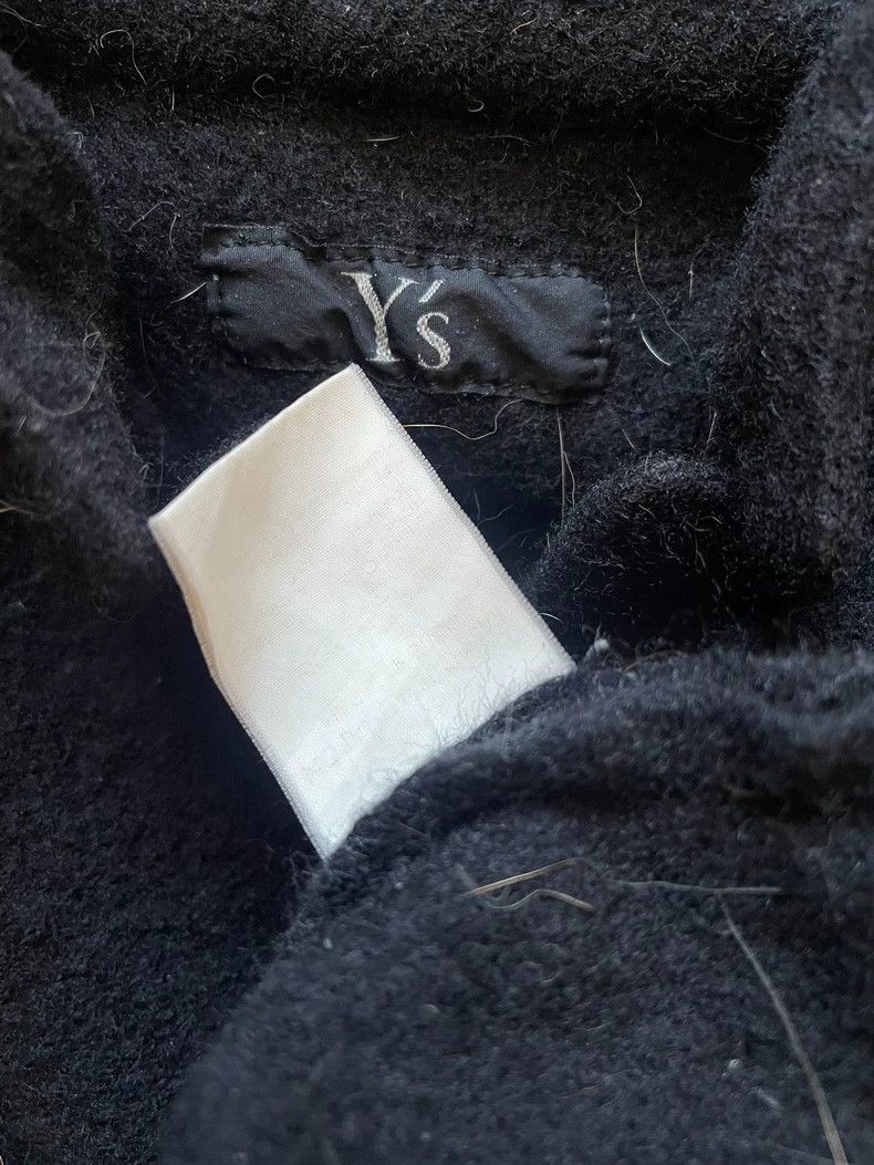 Y's Y's Black Compression Wool Dress Size ONE SIZE - 7 Thumbnail
