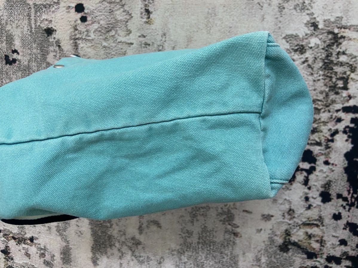 Fred Perry Fred Perry Canvas Tote Bag Teal / Tri-Color Strap Size ONE SIZE - 12 Thumbnail