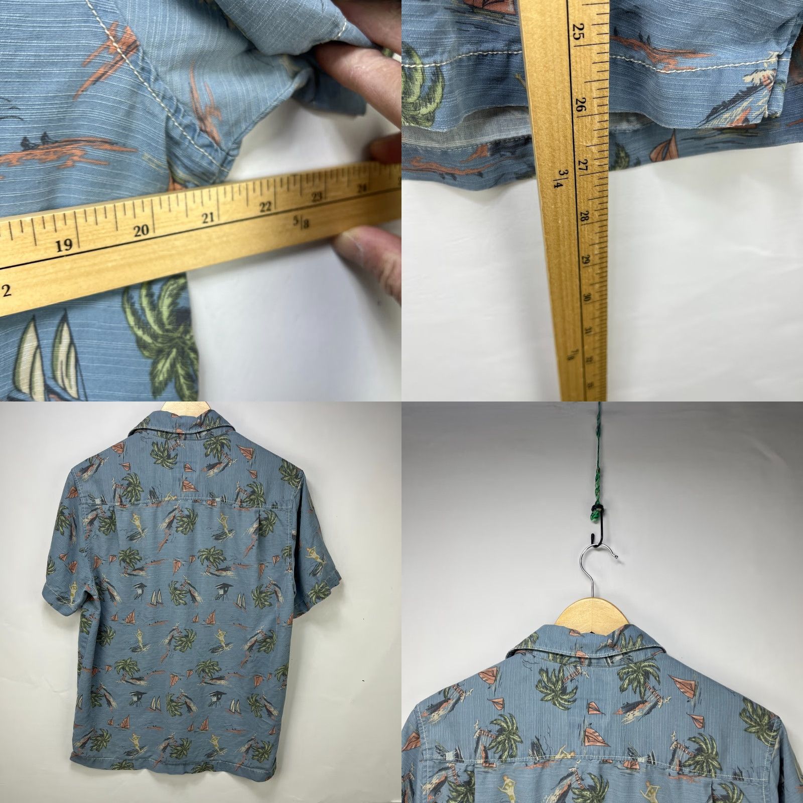 Tommy Bahama VINTAGE Tommy Bahama Silk Short Sleeve Button-Up Island Modern Fit Small Shirt Mens Size US S / EU 44-46 / 1 - 8 Thumbnail
